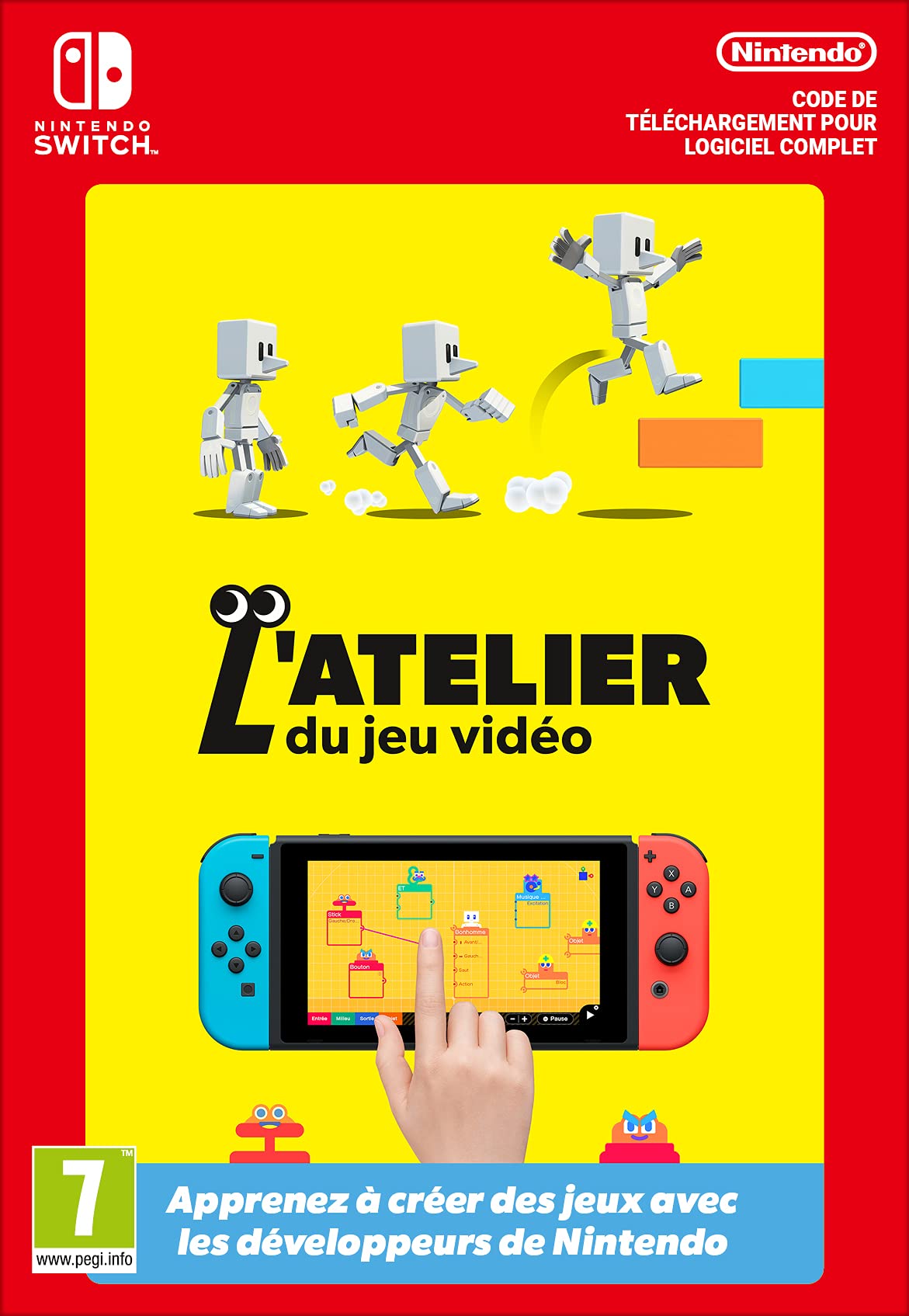 Downloadable Nintendo Switch Game Code - L'atelier du jeu vidéo Standard | Play Anytime, Anywhere for Ultimate Gaming Fun