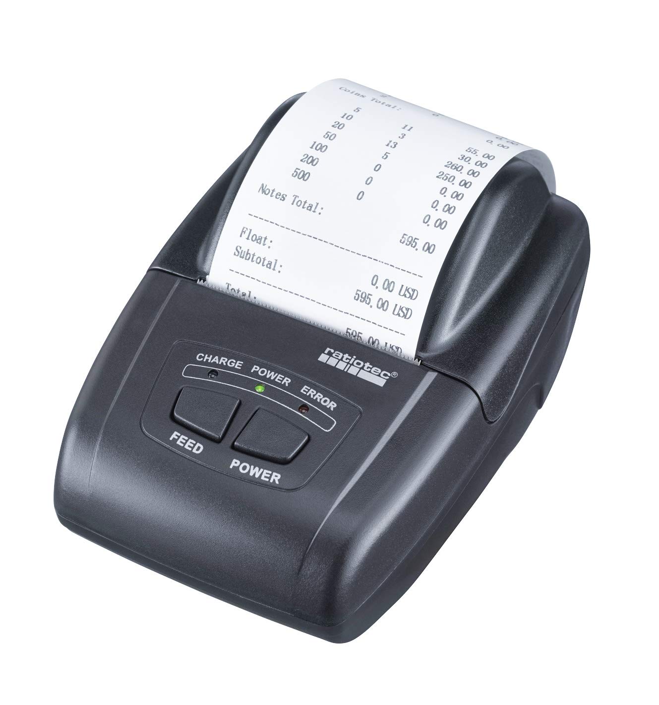 RTP 300 High-Speed Thermal Report Printer with Money Counting Function - Perfect for Retail, Banking & Cash Management Businesses