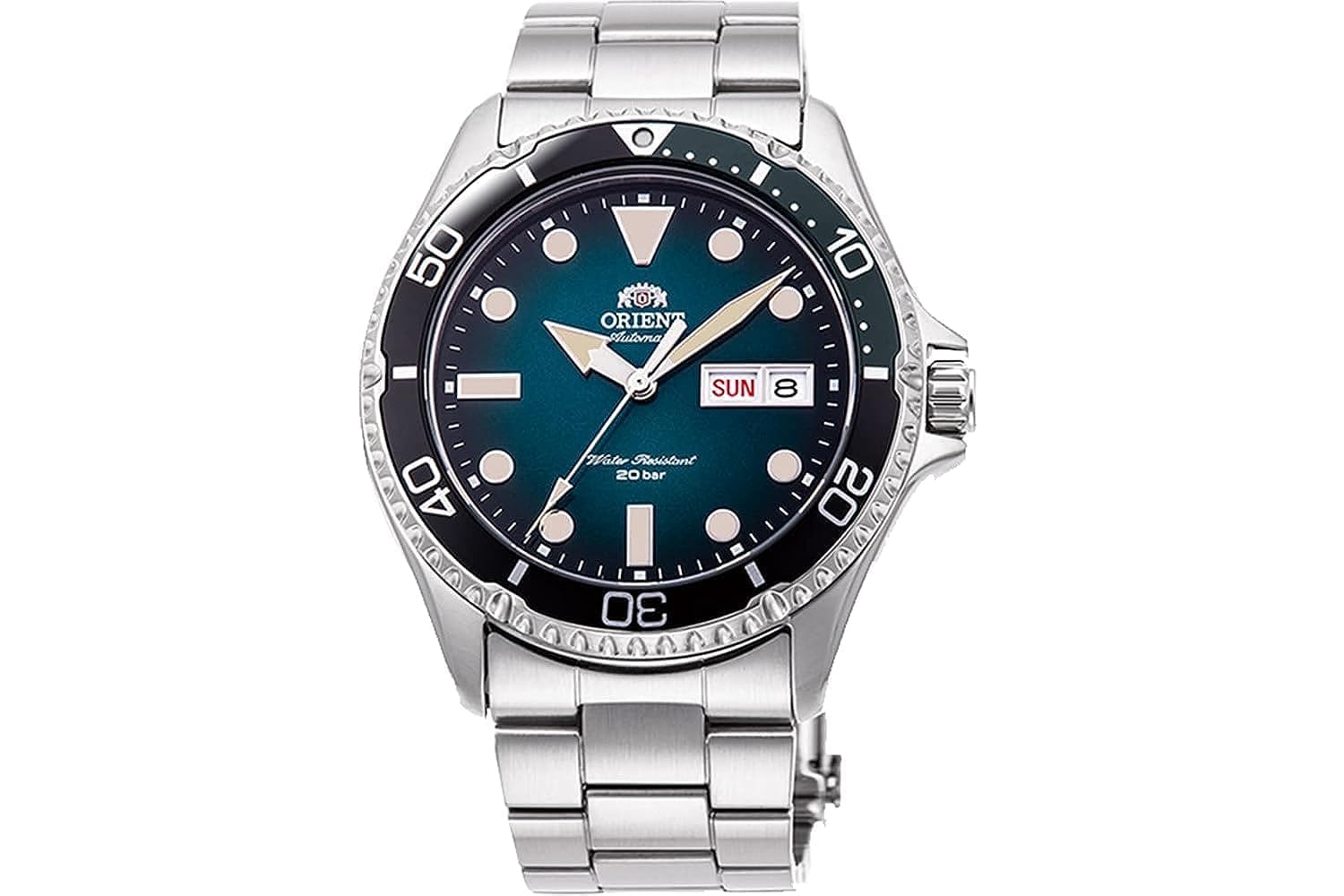 Orient Men's Japanese Automatic Hand Winding 200M Water Resistant Diver Watch RA-AA08 - Perfect for Scuba Diving, Swimming & Everyday Wear