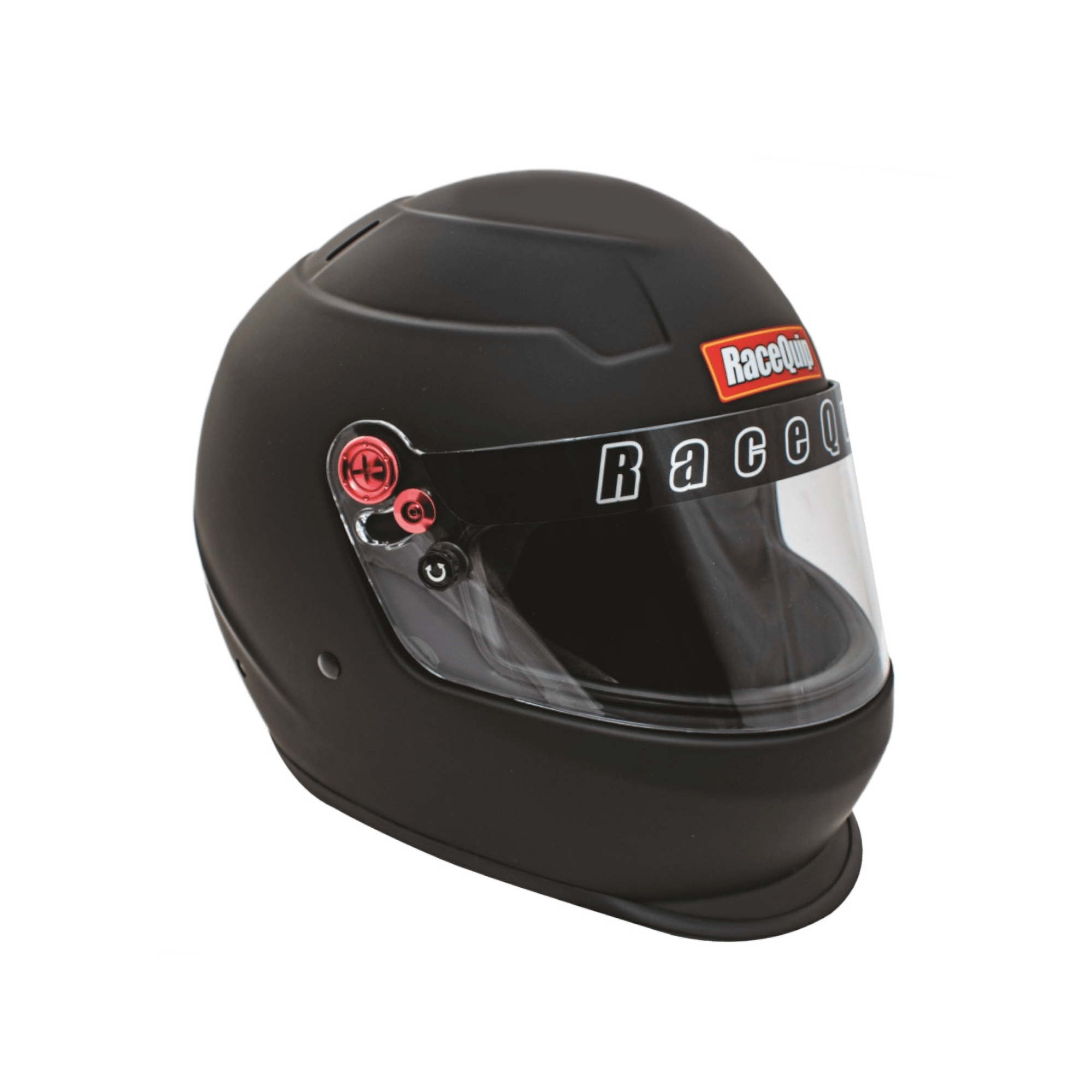 Racequip PRO20 SA2020 Large Racing Helmet - Flat Black Motorcycle Helmet for Track Racing & High-Speed Performance - Perfect for Professional Racers & Motorsport Enthusiasts