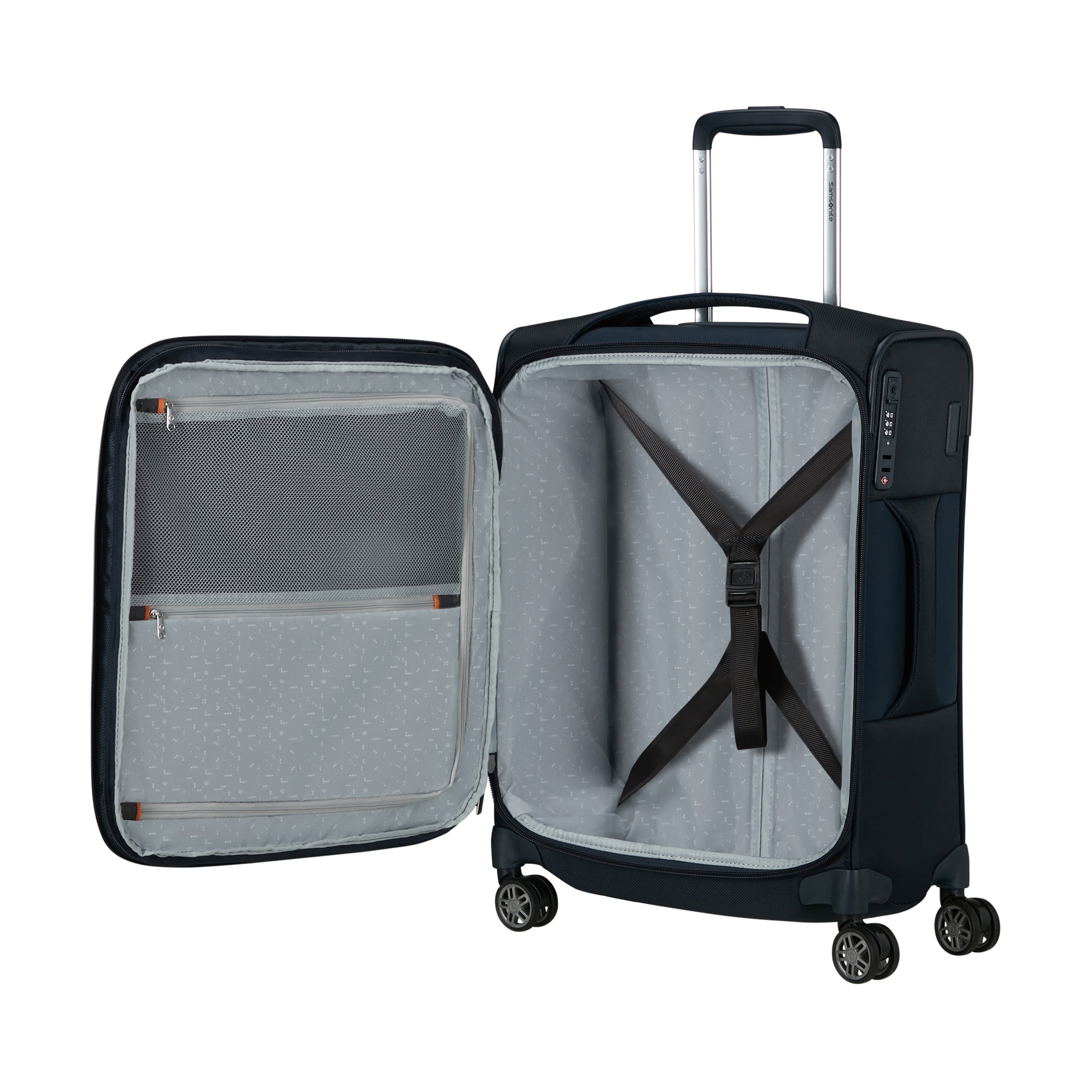 Samsonite Re Lite Spinner Expandable Carry On Luggage - Lightweight Expandable Suitcase for Travel, Business Trips & Weekend Getaways | Durable 20