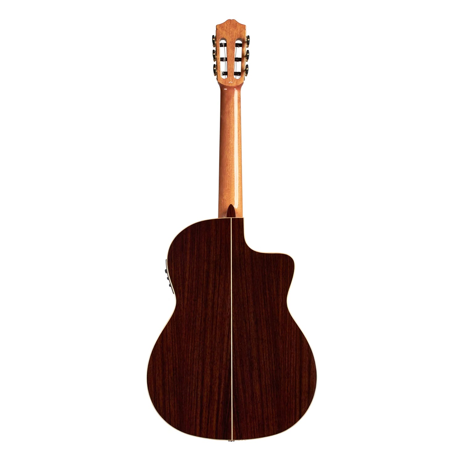 Córdoba GK Studio Negra Left-Handed Acoustic-Electric Guitar - Natural Finish | Perfect for Live Performances & Recording Studios
