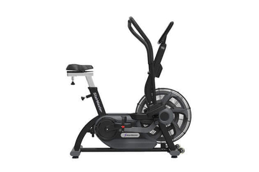 StairMaster HIIT Upright Exercise Bike for Home Gym - High-Intensity Cardio Workout Equipment for Weight Loss & Fitness Training
