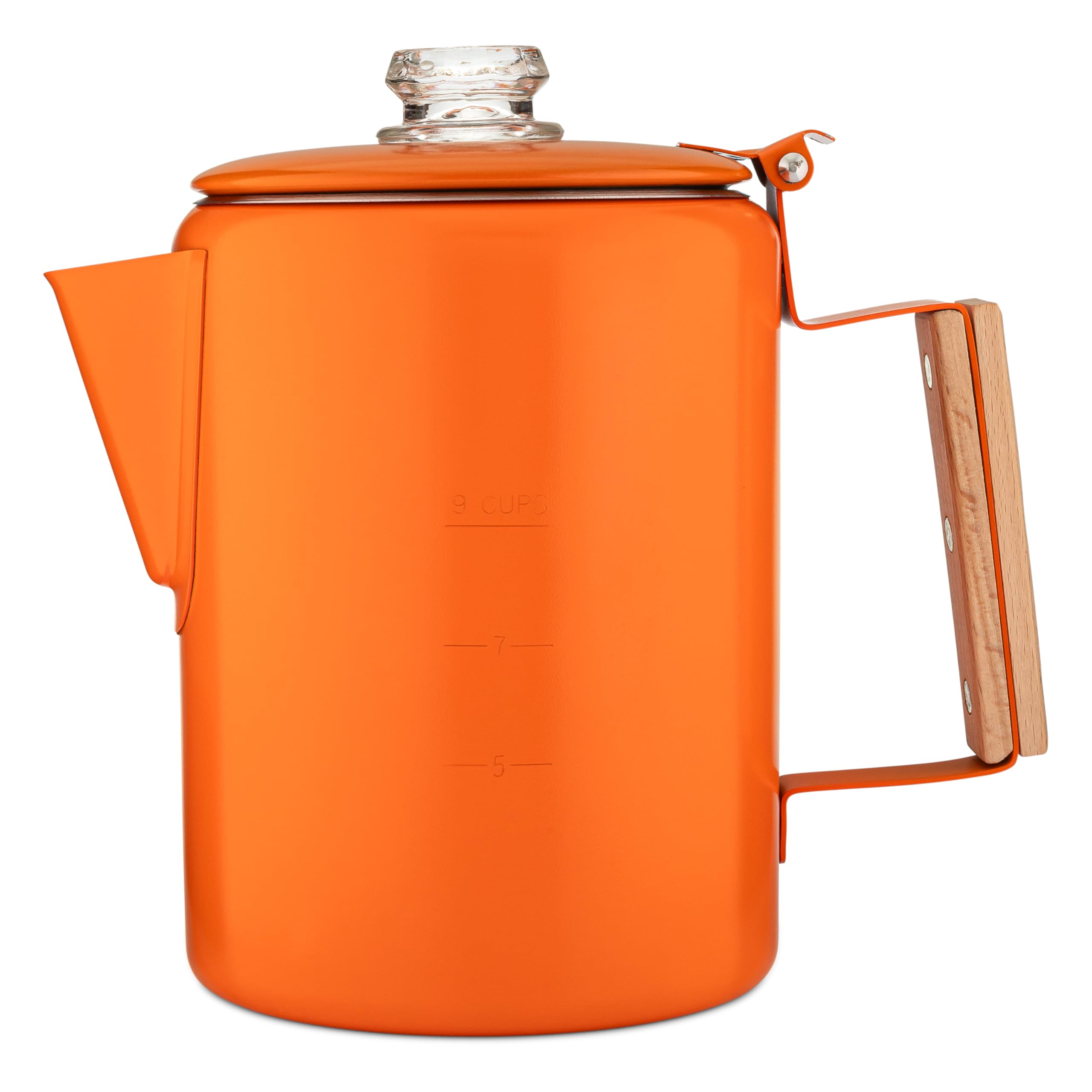 COLETTI Bozeman Camping Coffee Pot - Percolator for Outdoor Adventures