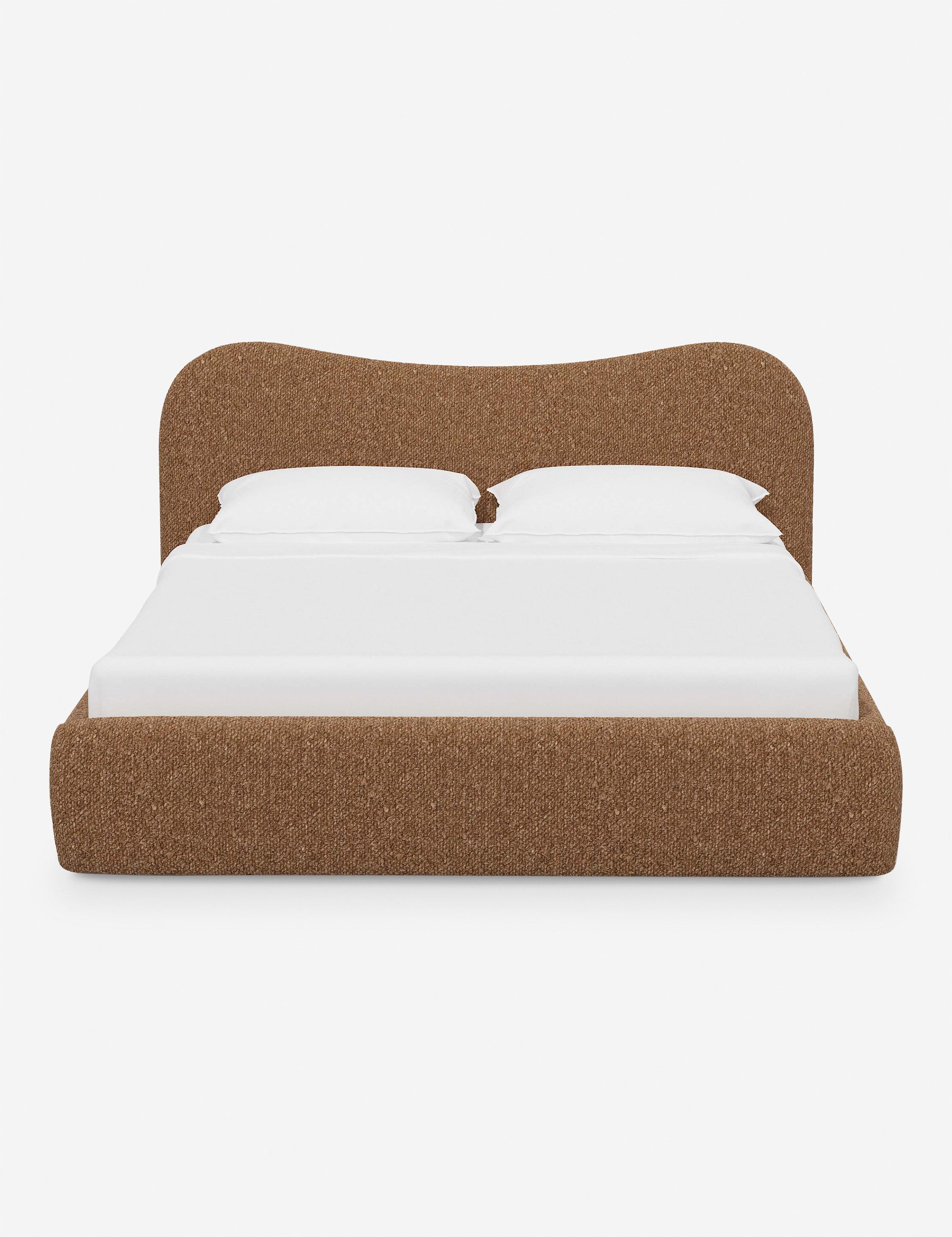 Sarah Sherman Samuel Gladys Platform Bed - Modern Wooden Bed Frame with Low Profile Design for Bedroom, Guest Room & Studio Apartment