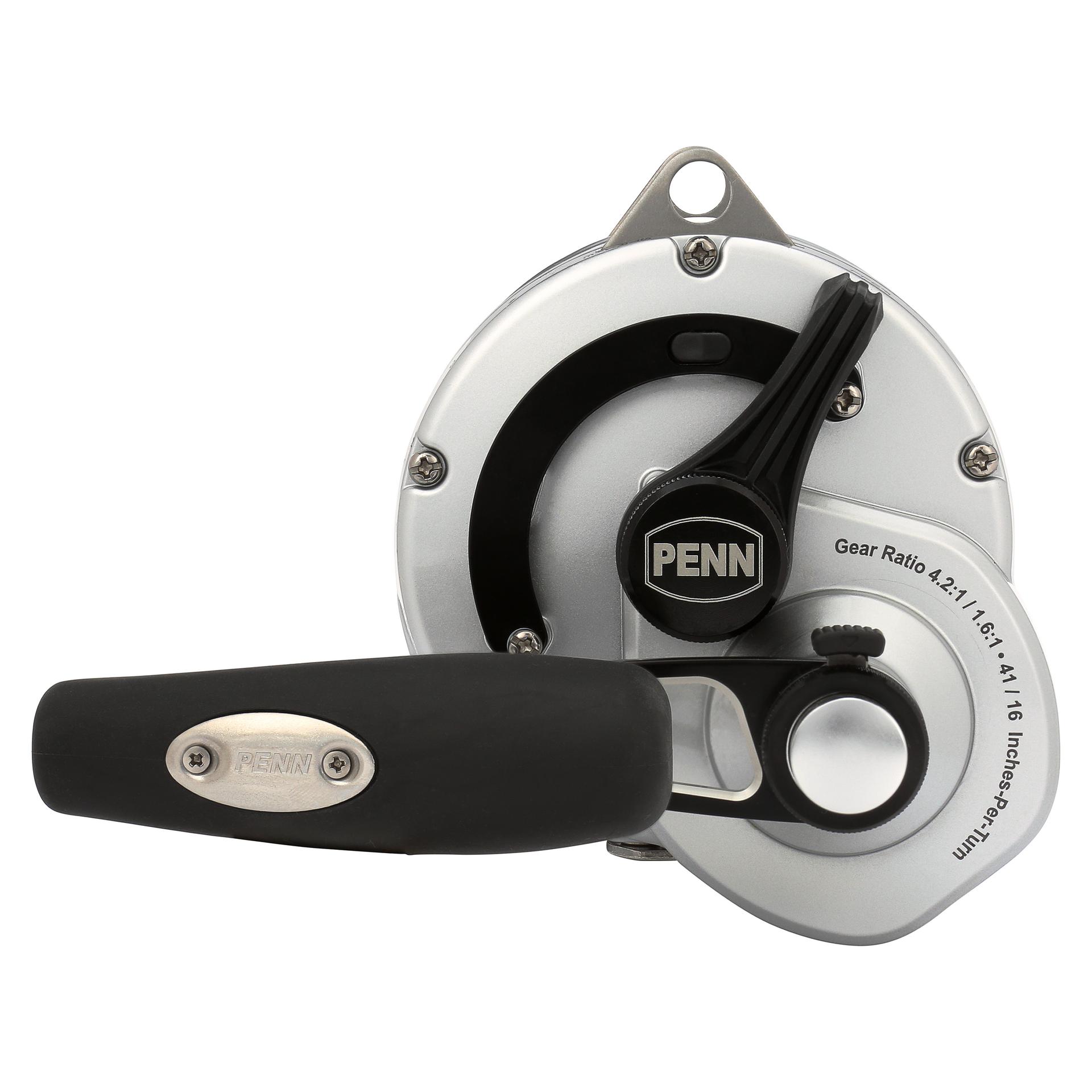 PENN Fathom™ II Lever Drag 2-Speed Conventional Fishing Reel - Saltwater & Offshore Angling, Big Game Fishing Gear for Tuna, Marlin, and Deep Sea Fishing
