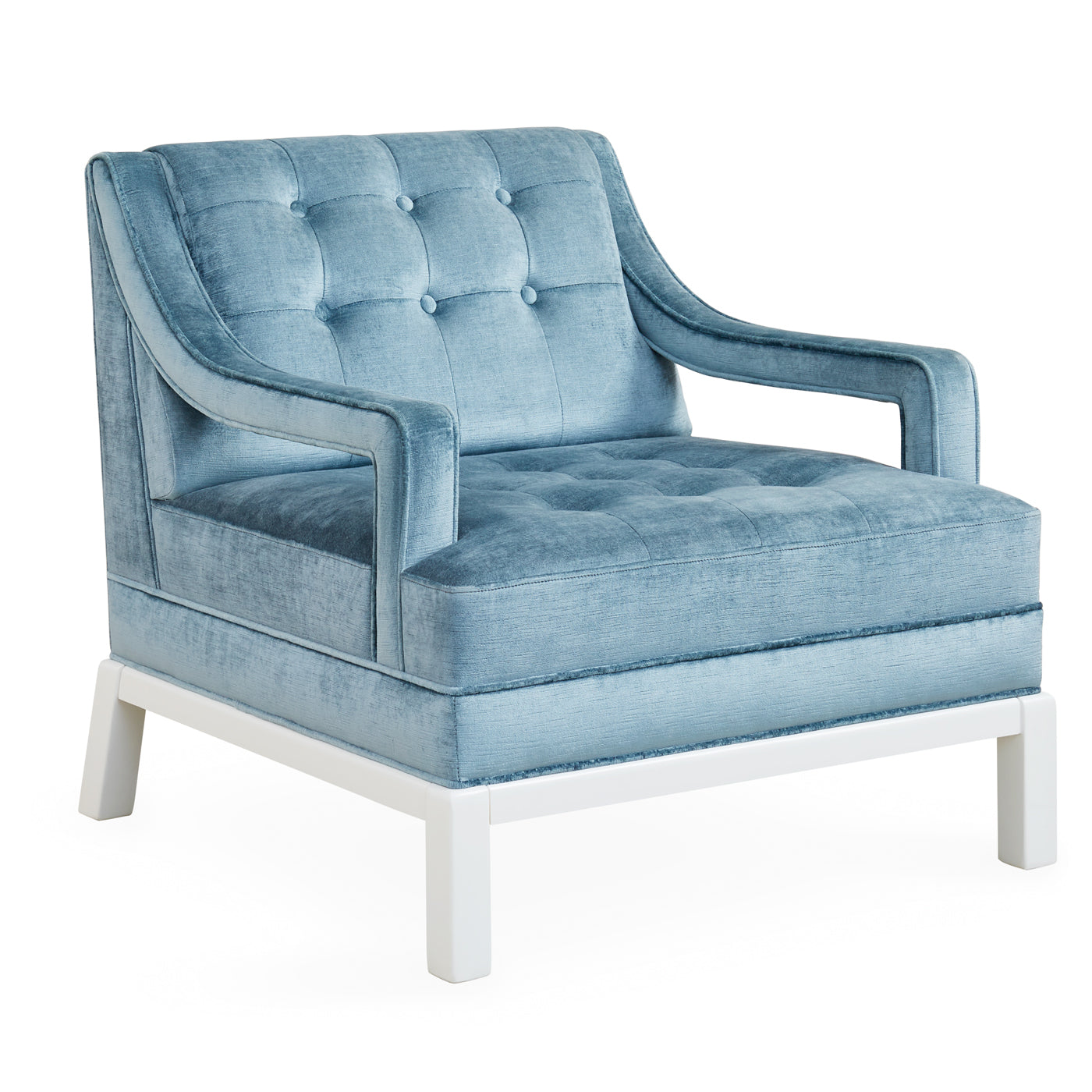 Doris Chair 2 - Modern Accent Chair for Living Room, Bedroom & Office - Comfortable Upholstered Armchair with Sturdy Metal Legs - Perfect for Relaxing, Reading & Small Spaces
