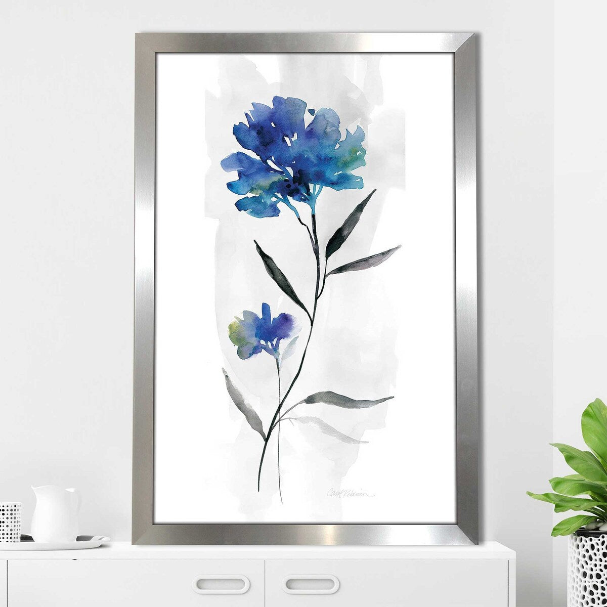 Beautiful Blue II by Carol Robinson - Acrylic Wall Art Print - Modern Home & Office Decor for Living Room, Bedroom, or Workspace