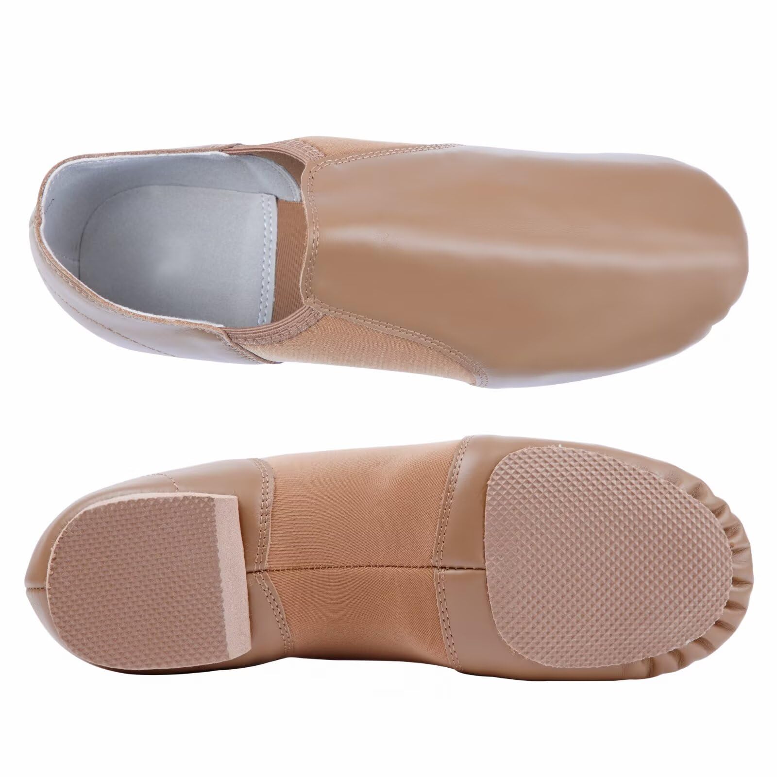 Premium 100% Cowhide Leather Jazz Dance Shoes for Women & Men - Comfortable & Durable for Jazz, Ballet, and Dance Performances