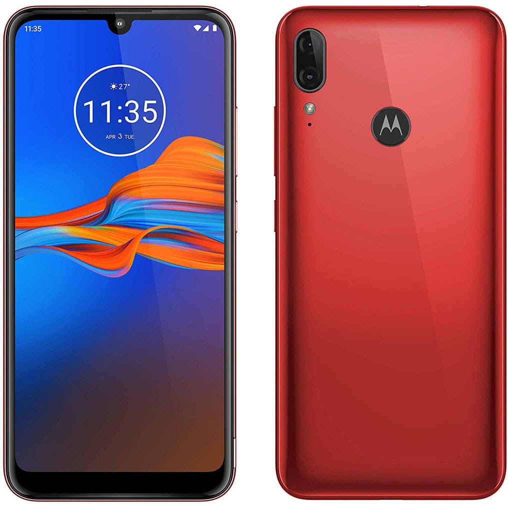 Motorola Moto E6 Plus XT2025 64GB Unlocked Smartphone - Dual SIM GSM Phone for Travel & Business | Perfect for International Use & Backup Device