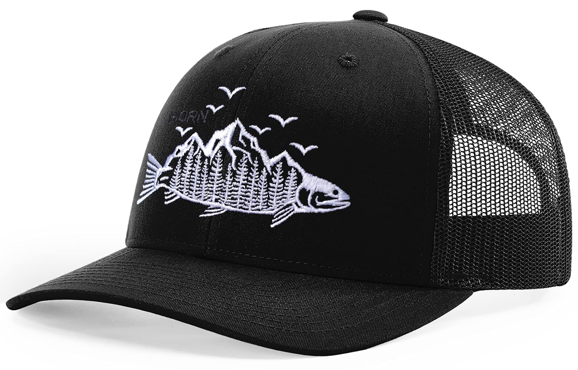 Trendy Trucker Hat - Trout Design for Outdoor Fishing & Casual Wear | Perfect for Hiking, Camping & Summer Adventures