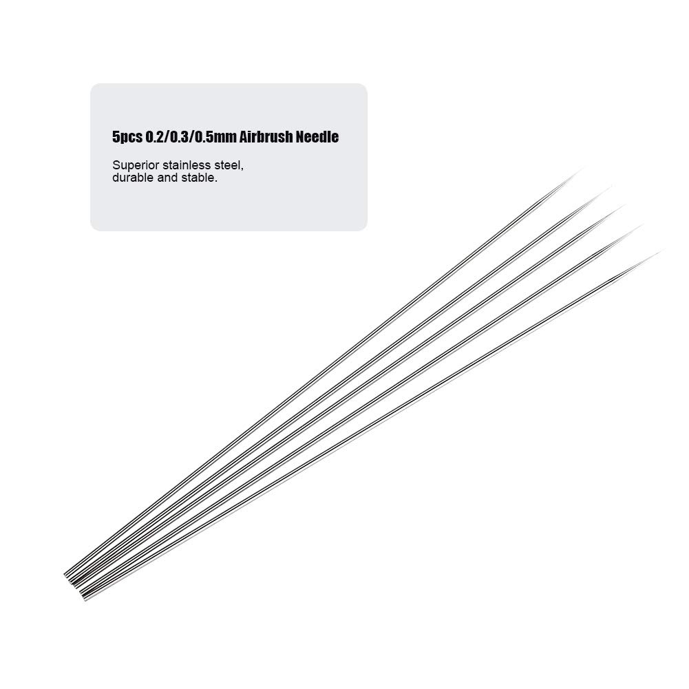 0.2mm Airbrush Needle - Precision Painting Tool for Airbrush Gun Accessories | Perfect for Model Painting, Tattoo Art & DIY Crafts