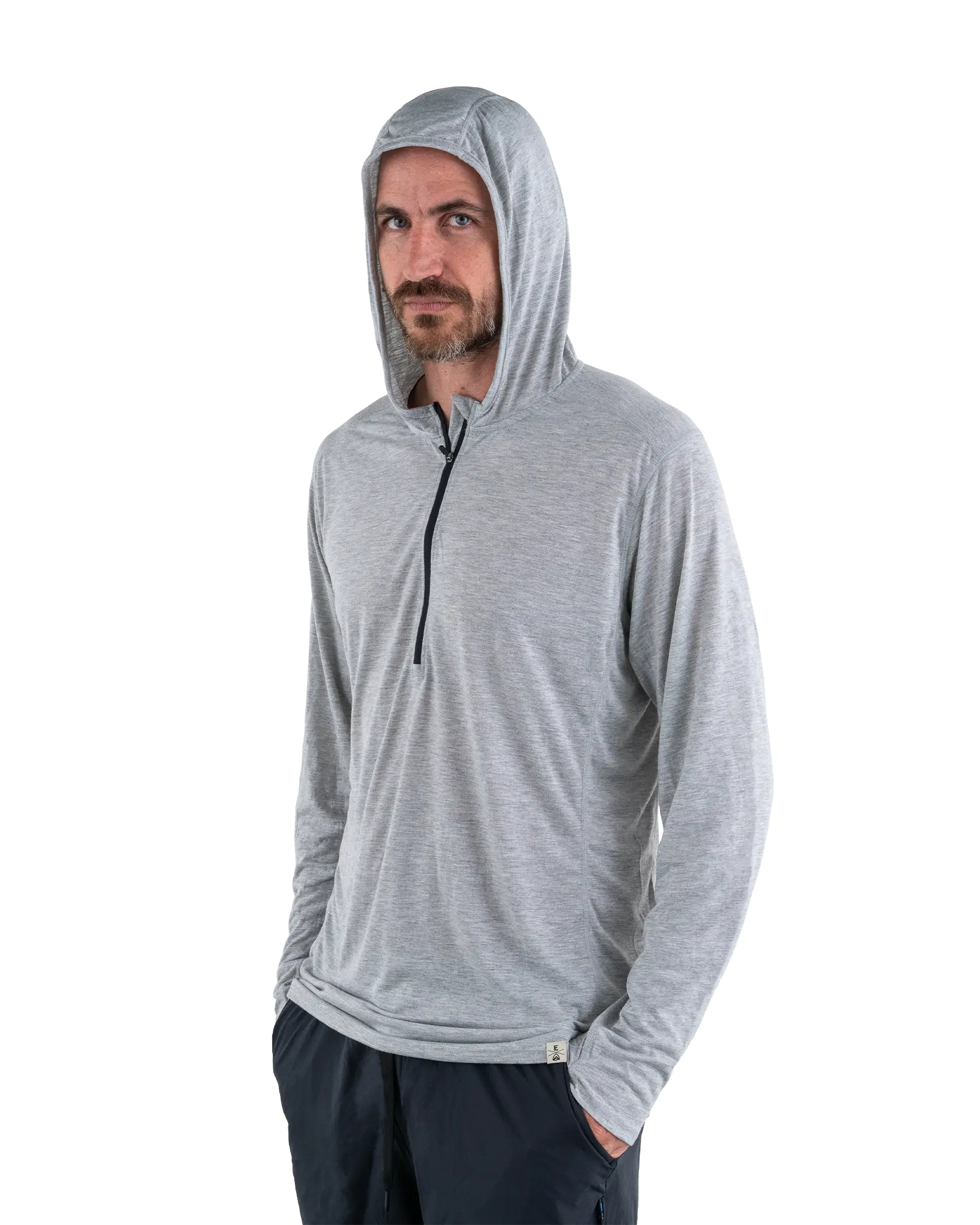 The Mirage Merino Sun Hoody - UPF 50+ UV Protection, Lightweight & Breathable Merino Wool Shirt for Hiking, Running & Outdoor Adventures