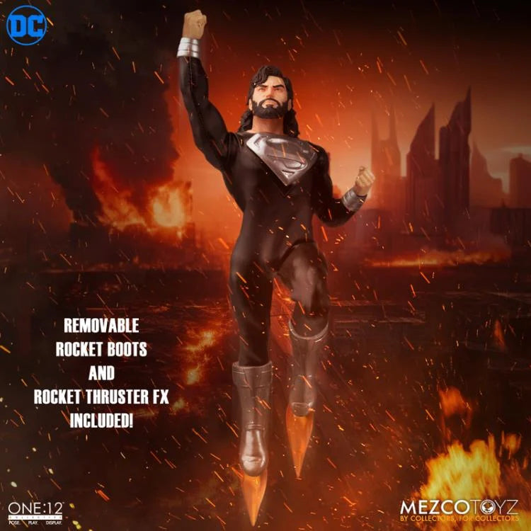 Superman: Recovery Suit Edition DC Comics One:12 Collective Mezco Action Figure – Premium Collectible for Display, Gifts & DC Fans