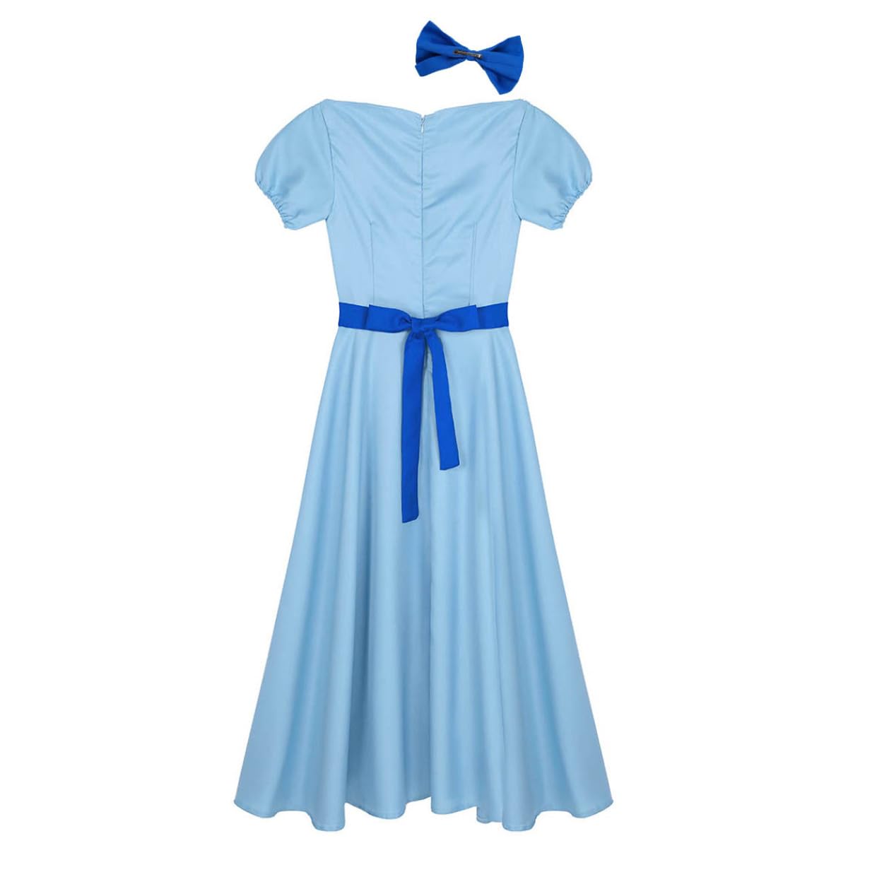 Yartina Women's Adult Princess Cosplay Costume - Elegant Light Blue Maxi Dress for Halloween, Parties & Themed Events | Perfect for Cosplay, Costume Parties & Special Occasions
