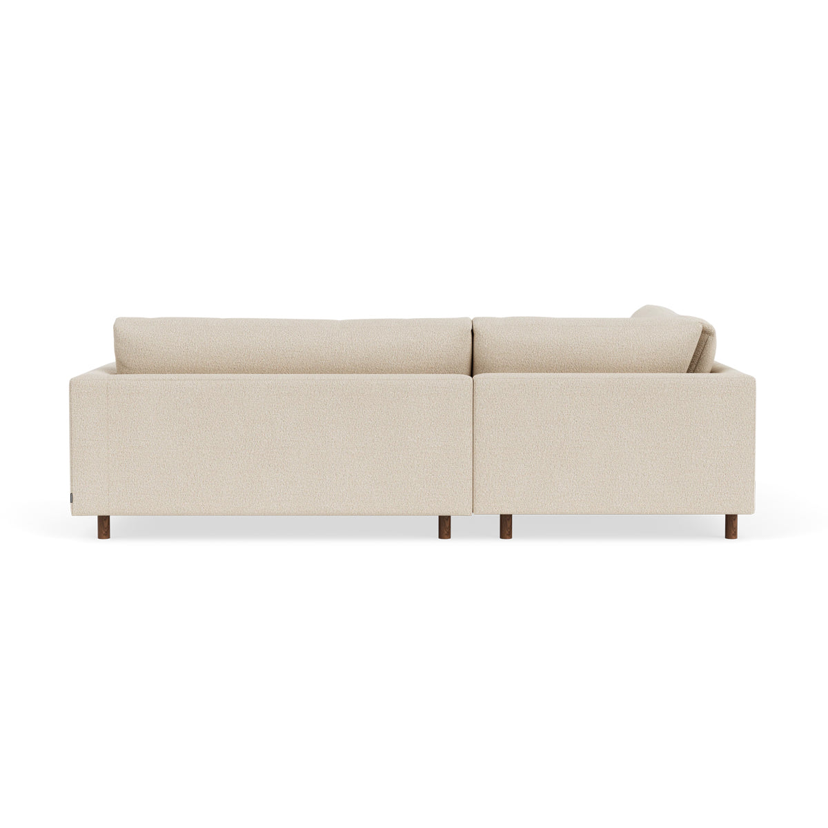 Douglas Boucle Left Corner Sofa - Modern L-Shaped Sectional Couch for Living Room, Lounge & Small Spaces | Soft Fabric Upholstery, Comfortable Seating | Perfect for Apartments, Home Theater & Family Gatherings