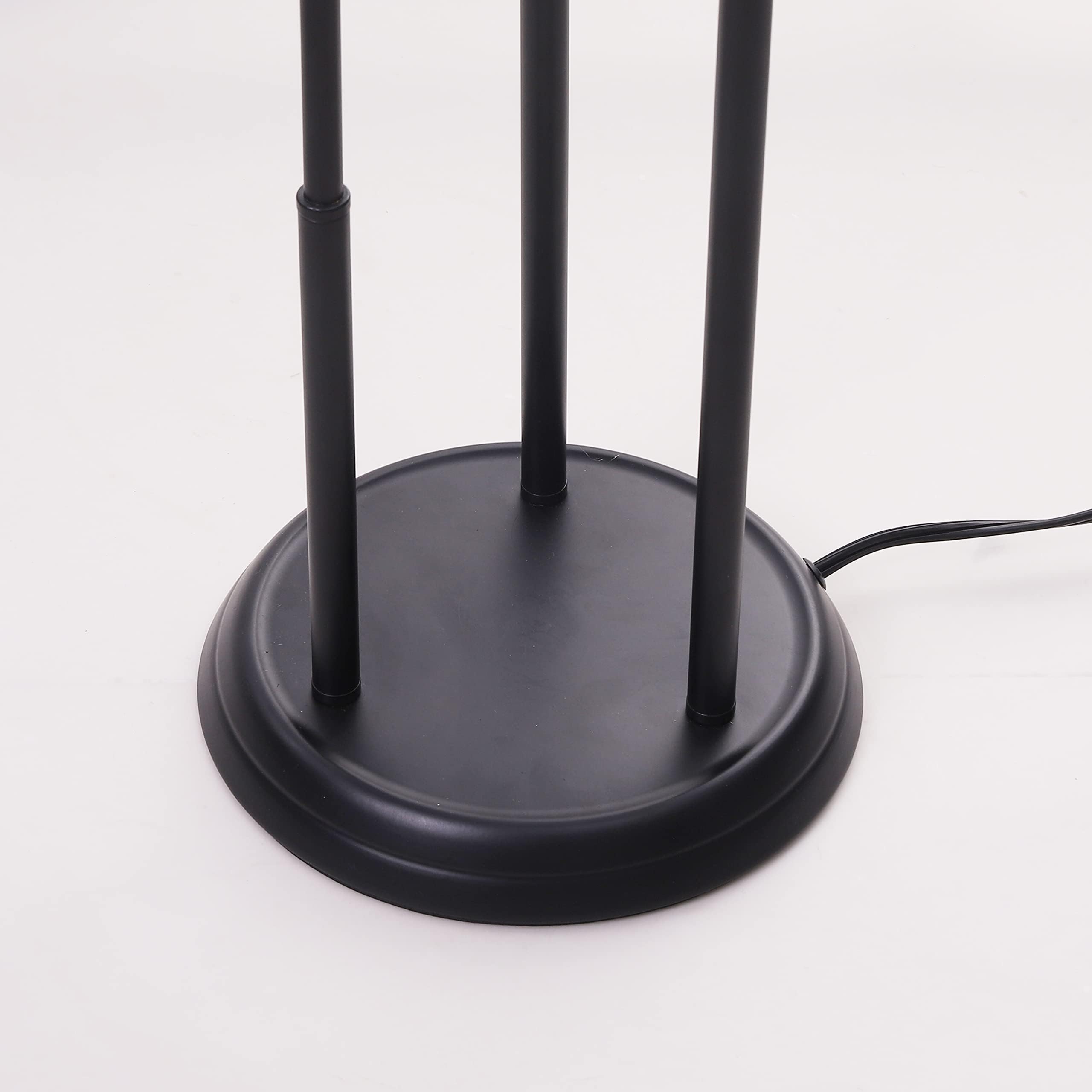 TOCHIC 3-Light Modern Floor Lamp with Glass Shade - 67
