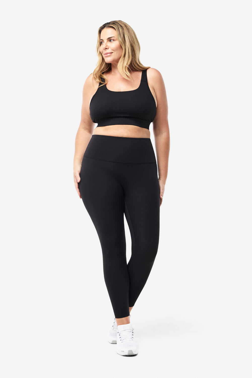 No Chafe Everyday Base Leggings - Black | Comfortable & Breathable for Workouts, Yoga & Daily Wear