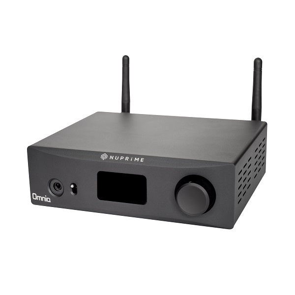 NuPrime Omnia WR-2 Hi-Res Wireless Network Audio Streamer - Stream High-Quality Music to Your Home Theater & Multi-Room Audio System