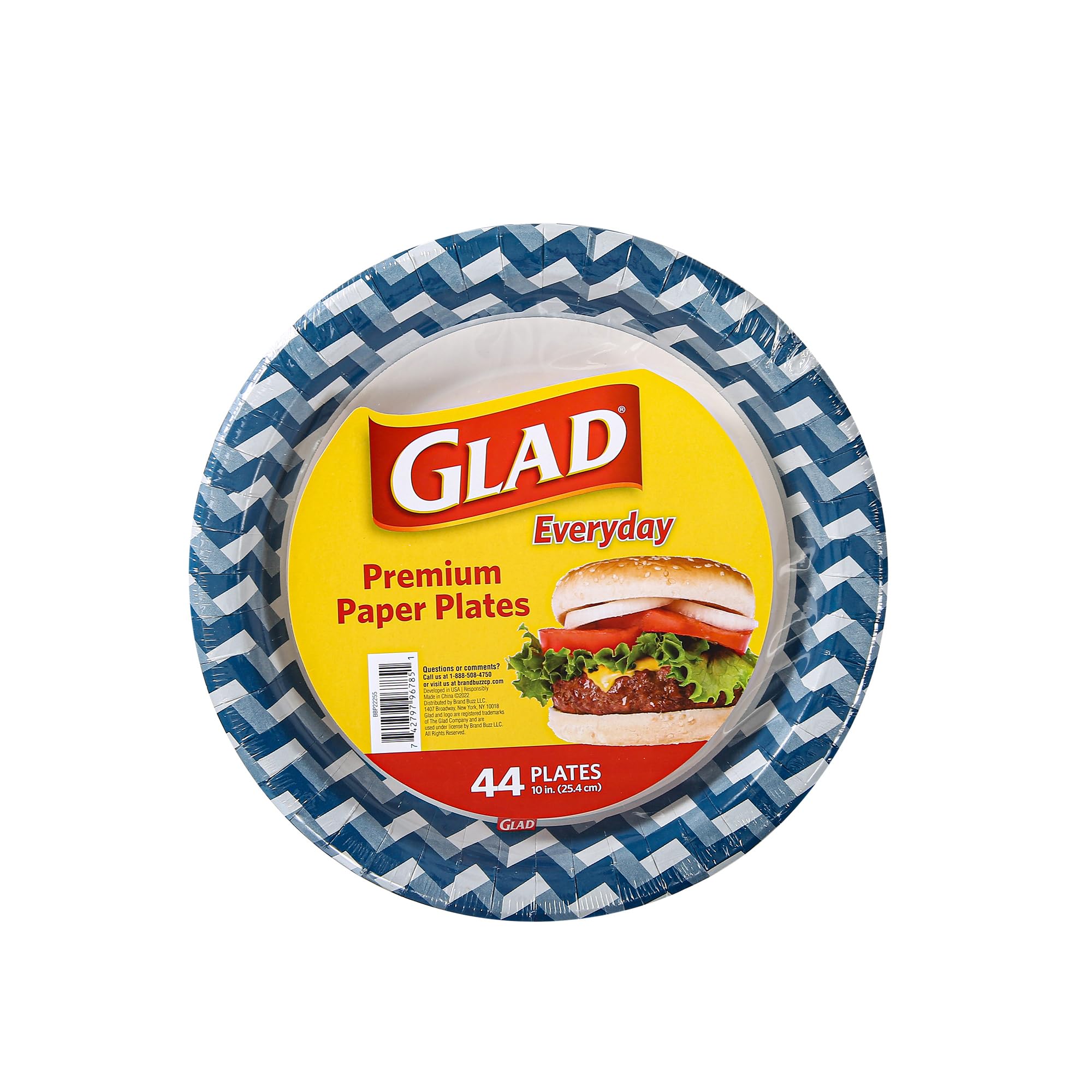 Glad Everyday Disposable Paper Plates 10