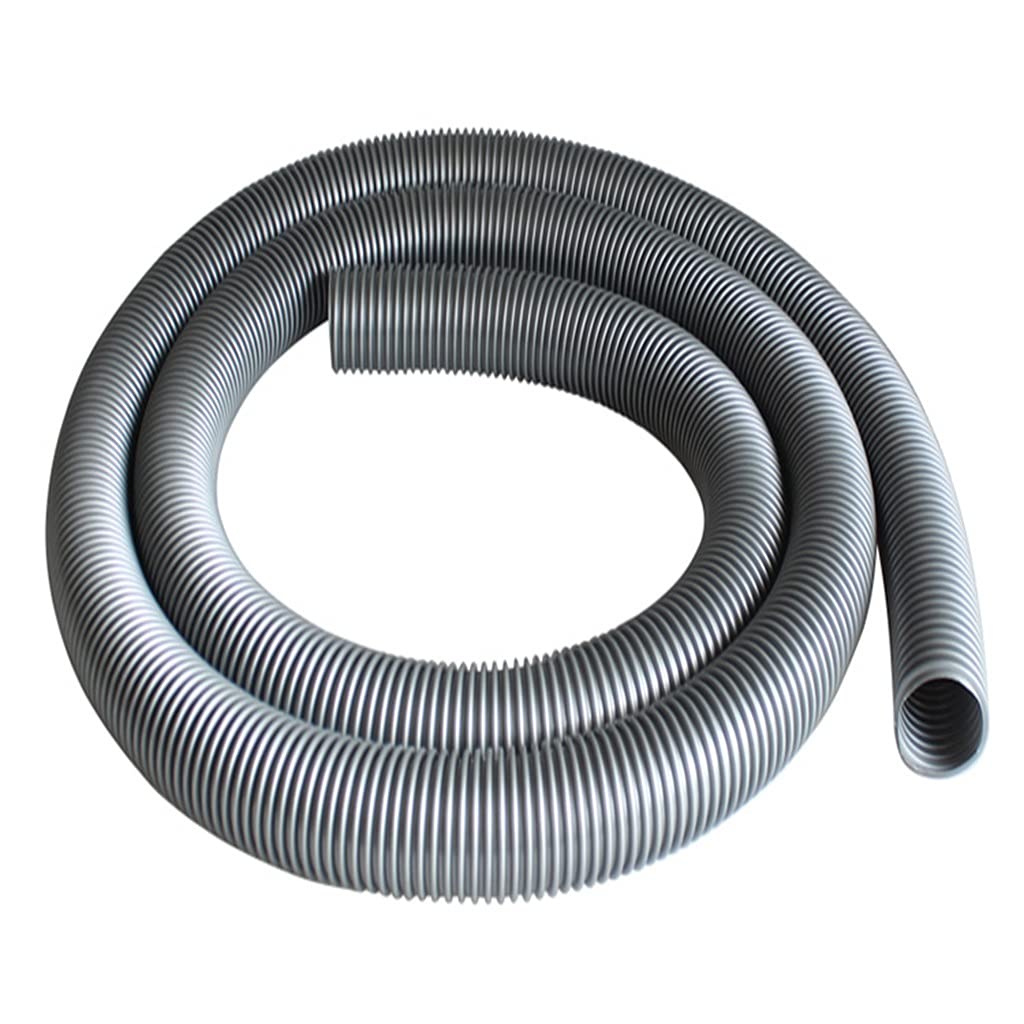 **AEBDF 50mm Inner Diameter Industrial Vacuum Cleaner Hose - 5M Heavy Duty Suction Pipe for Water Absorption & Debris Cleaning - Compatible with Shop Vacs, Wet/Dry Vacuums - Ideal for Workshops, Garages & Industrial Cleaning**