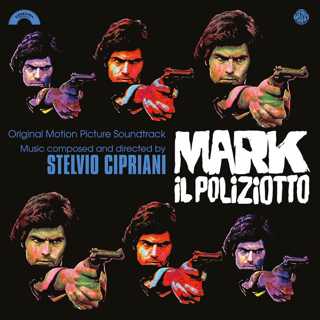 Mark il Poliziotto Original Motion Picture Soundtrack LP Vinyl Record - Italian Crime Film Soundtrack for Movie Collectors & Music Enthusiasts