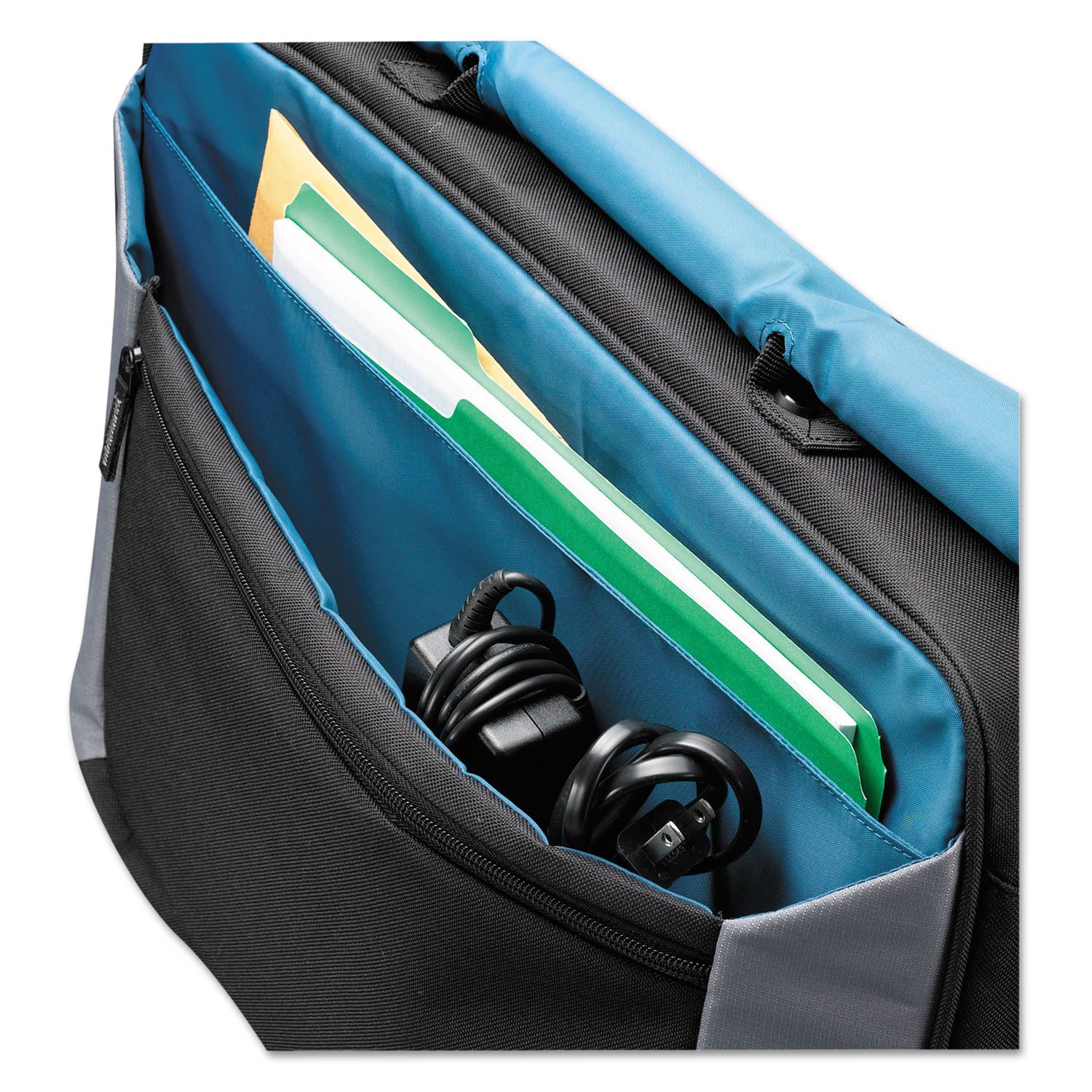 Case Logic VNM-217 17-Inch Laptop Messenger Bag - Water-Resistant Business Briefcase for Men & Women - Perfect for Work, Travel & School (Black)