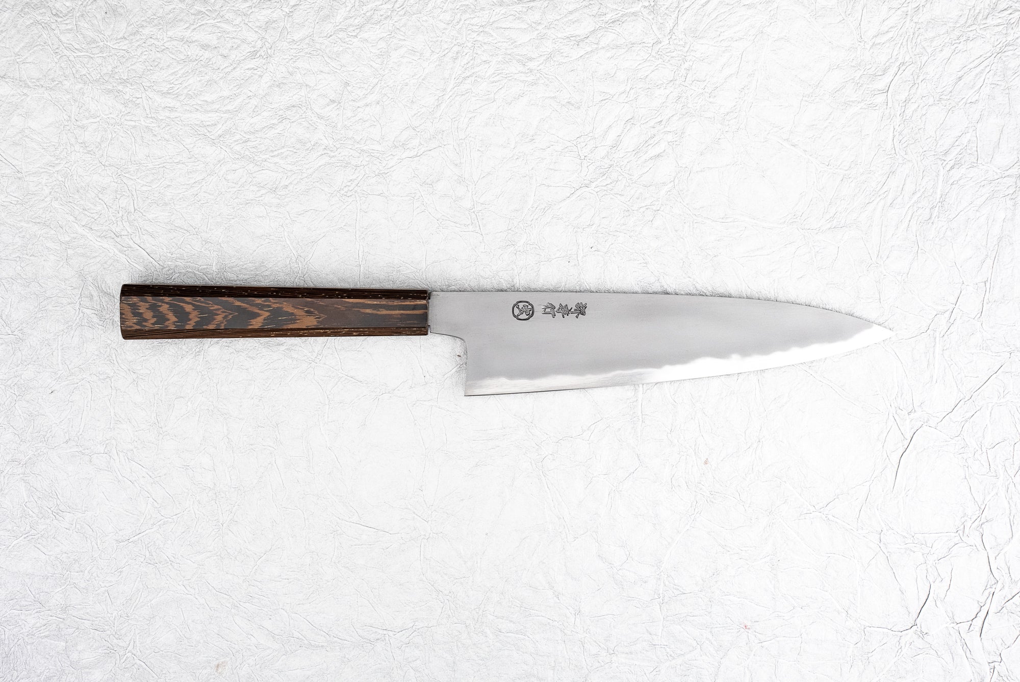 Premium Sakai Takayuki Sanpo Shirogami Kasumi Gyuto 210mm Japanese Chef Knife - High Carbon Steel Blade for Professional Sushi, Meat & Vegetable Cutting - Ideal for Home Cooks & Restaurant Chefs