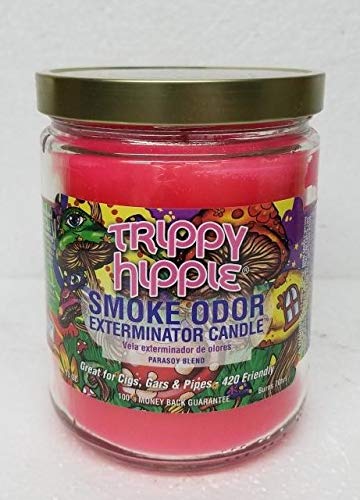 Flamingo Bay Smoke Odor Eliminator Candles - Set of 8 (13 oz Each) with Havana Nights, Moon Light, Bermuda Beach & More | Home Fragrance for Living Room, Bedroom, Bathroom & Office