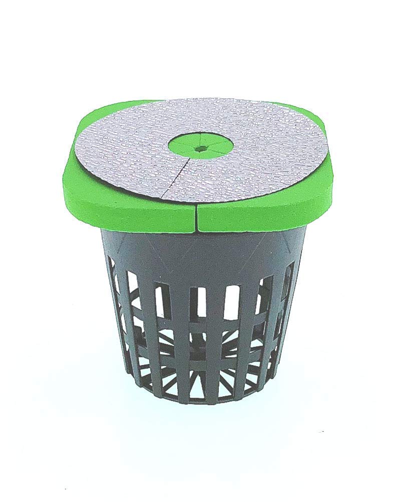 24-Site Deep Water Culture (DWC) Hydroponic Propagator Kit with 25 Sets of 2-Inch Net Pots & Inserts - Perfect for Indoor Herb Gardens, Seed Starting, and Hydroponic Plant Growth