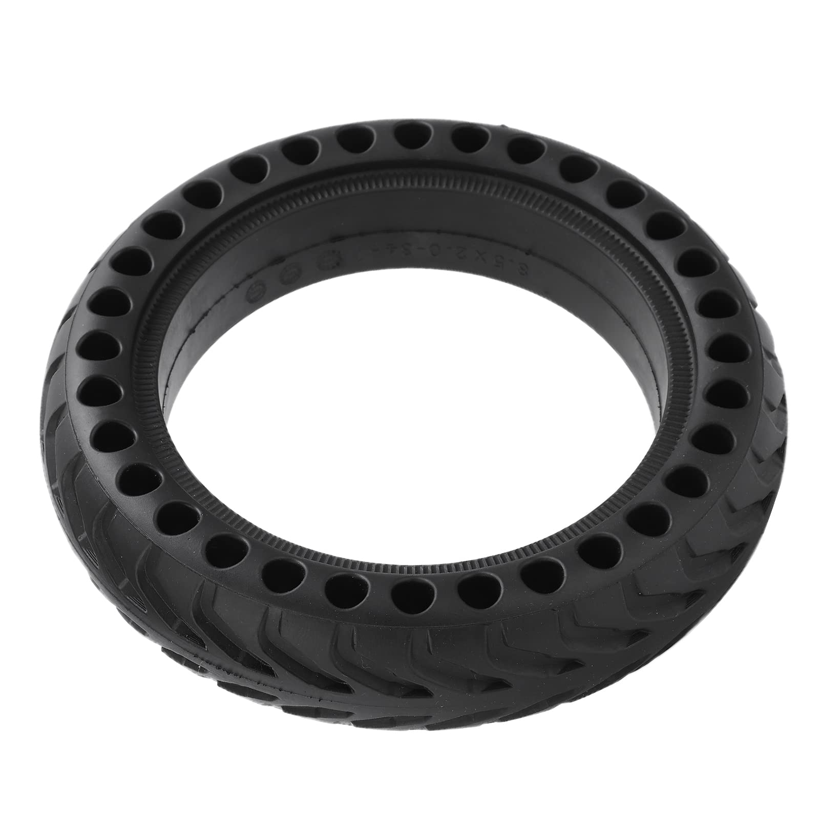 Vbestlife 8.5x2.0 Inch Solid Rubber Tire for M365 Pro Electric Scooter - Non-Pneumatic, Shock Absorbing, Explosion-Proof Replacement Wheel - Perfect for Commuting & Urban Travel