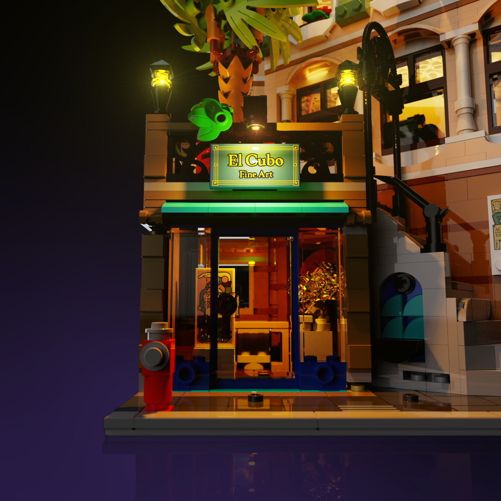 LEGO® Boutique Hotel #10297 Light Kit - DIY Lighting Set for LEGO Buildings - Perfect for Display, Gifts & Nighttime Showcase