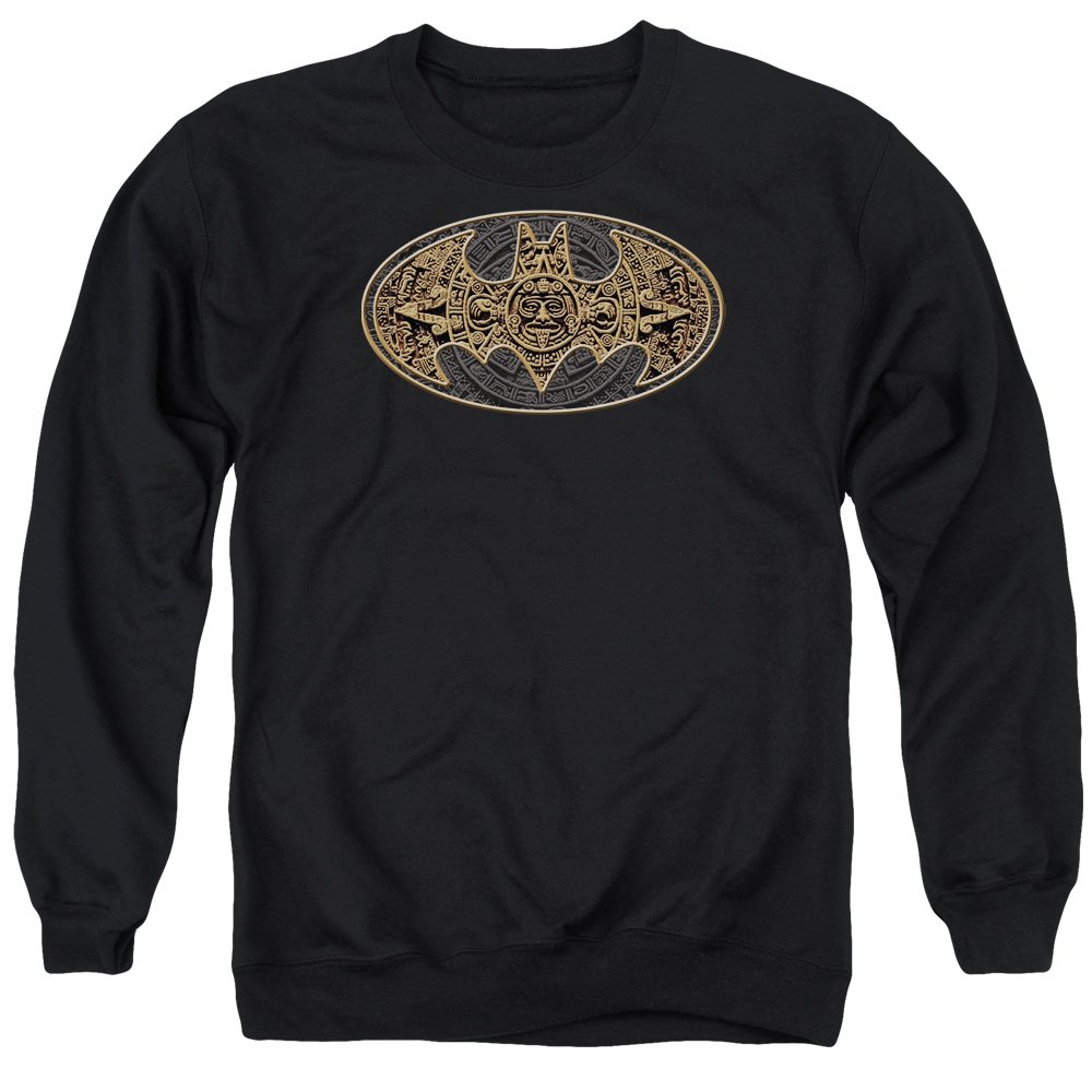 Batman Aztec Bat Logo Unisex Crewneck Sweatshirt for Men & Women - Casual Streetwear, Cosplay & Superhero Fan Apparel
