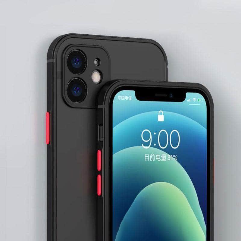 Shockproof Protective Case for iPhone 13 - Durable Hard Shell Cover with Military-Grade Drop Protection | Perfect for Outdoor Activities, Sports & Daily Use