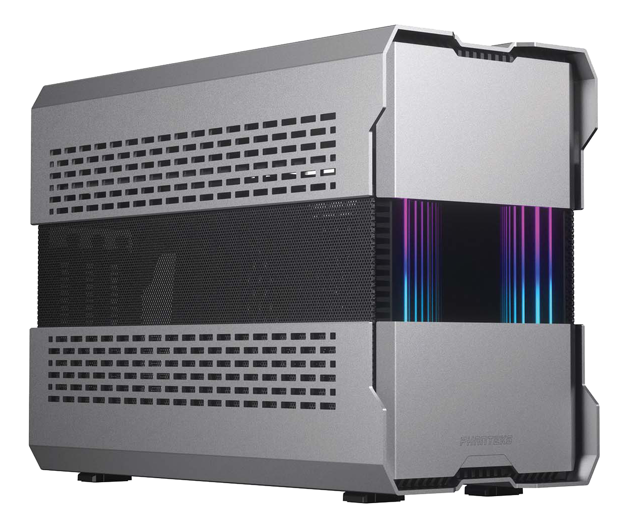 GS1 SHIFT XT Chassis - Silver Gaming PC Case | High-Performance Computer Tower for Custom Builds | Perfect for Gaming, Streaming & Workstations