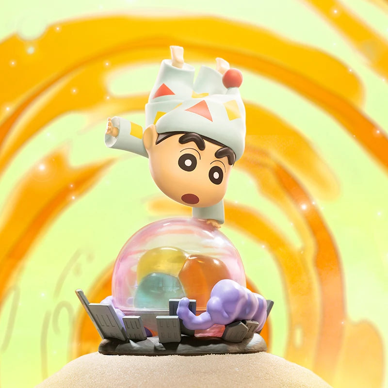 Crayon Shin Chan Classic Scenes Series Blind Box - Collectible Anime Figure Set for Kids & Adults - Perfect for Home Decor, Office Display, and Gift Giving