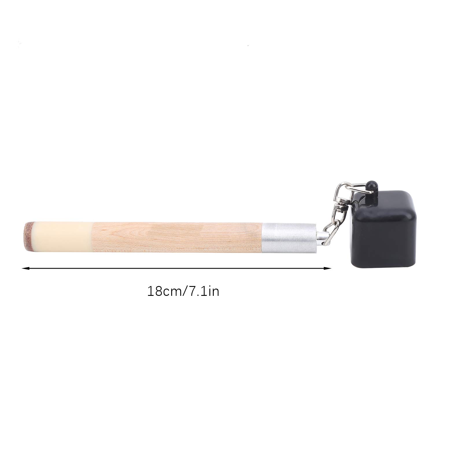Dilwe 2 in 1 Billiards Tool - Pool Cue Chalk Holder with Pick & Multifunctional Accessory for Billiard Players | Perfect for Game Rooms, Bars & Home Entertainment