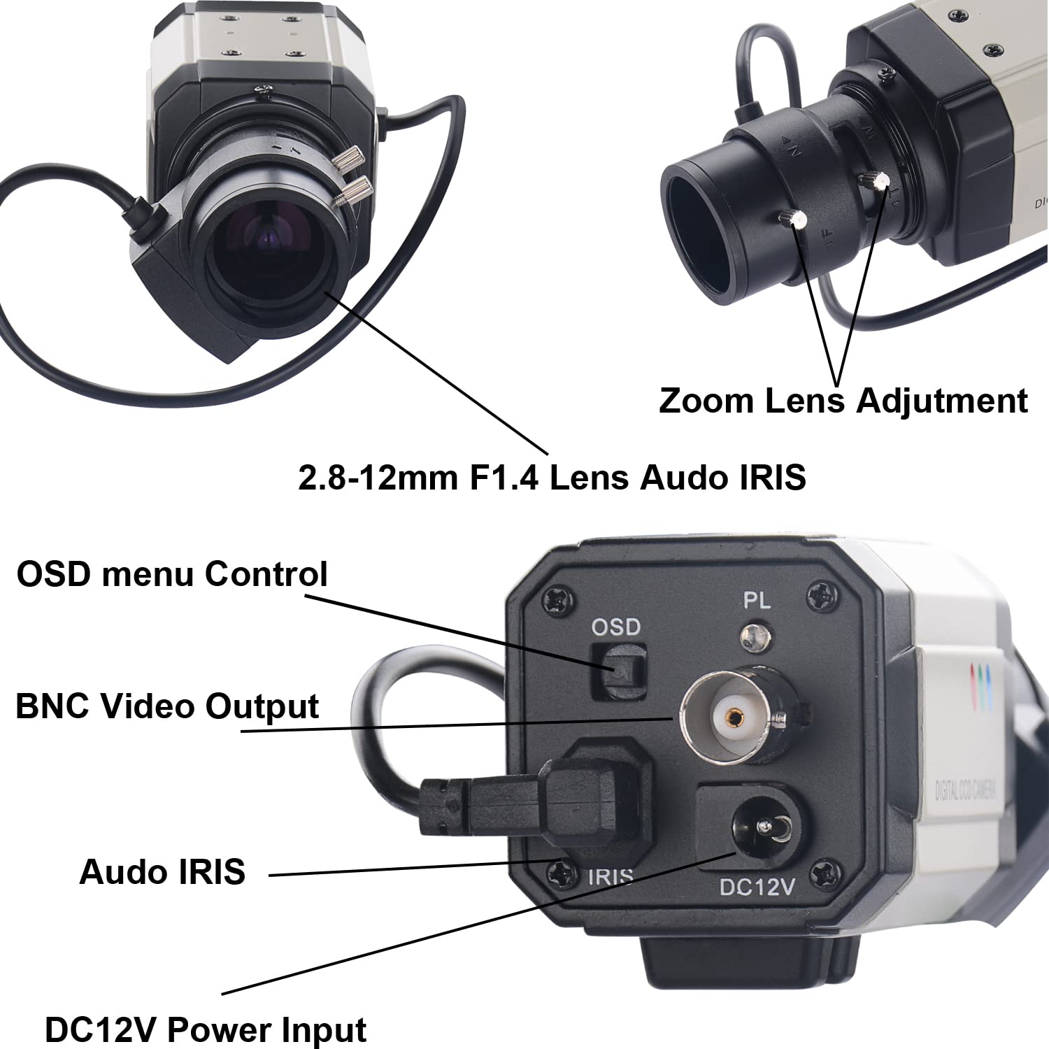 HD 1080p CCTV Security Camera with 1/3