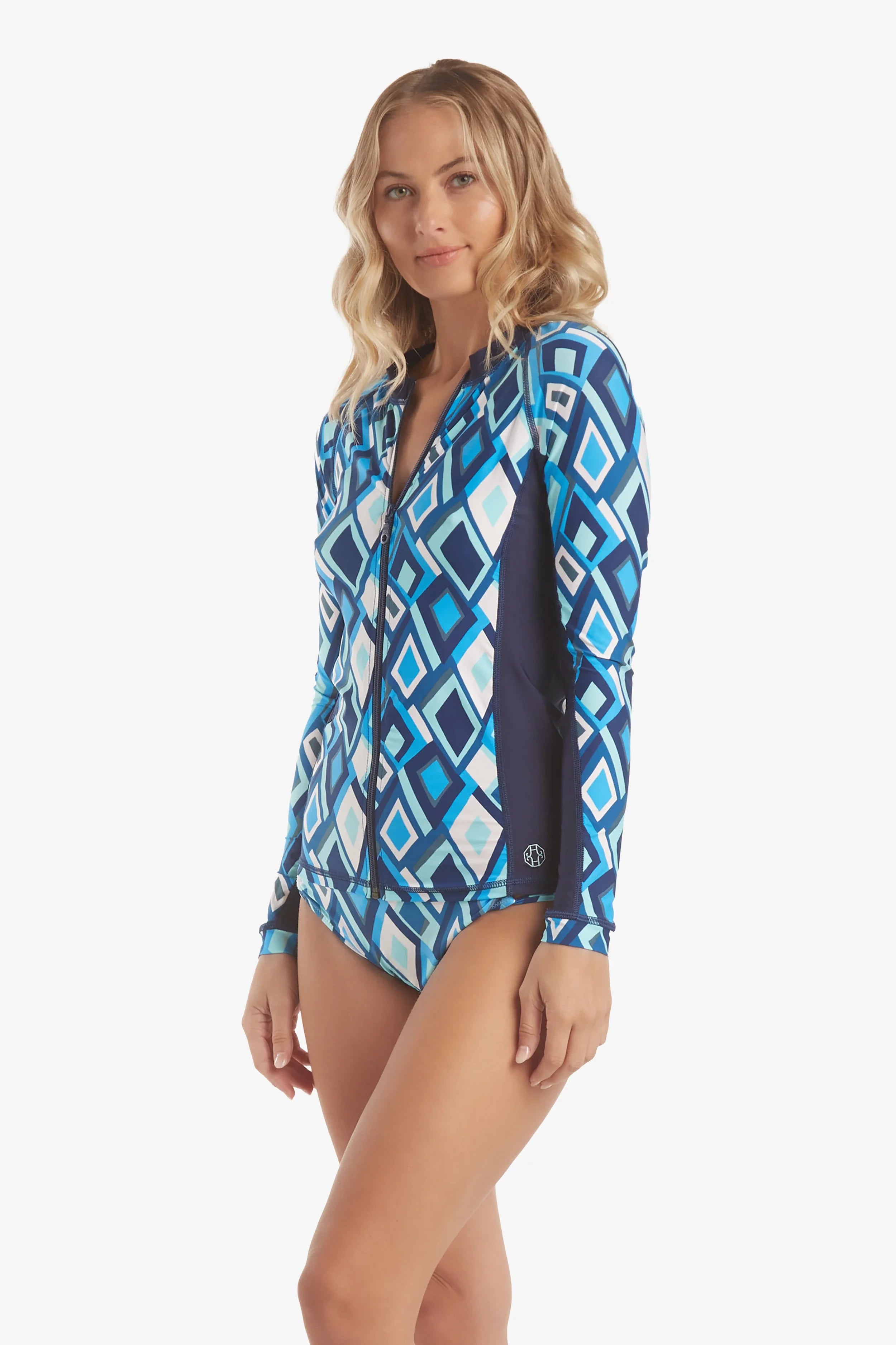 Paros UPF 50+ Sun Protection Swim Shirt - Long Sleeve Rash Guard for Men & Women - Quick Dry UV Shirt for Beach, Surfing, Swimming & Outdoor Activities