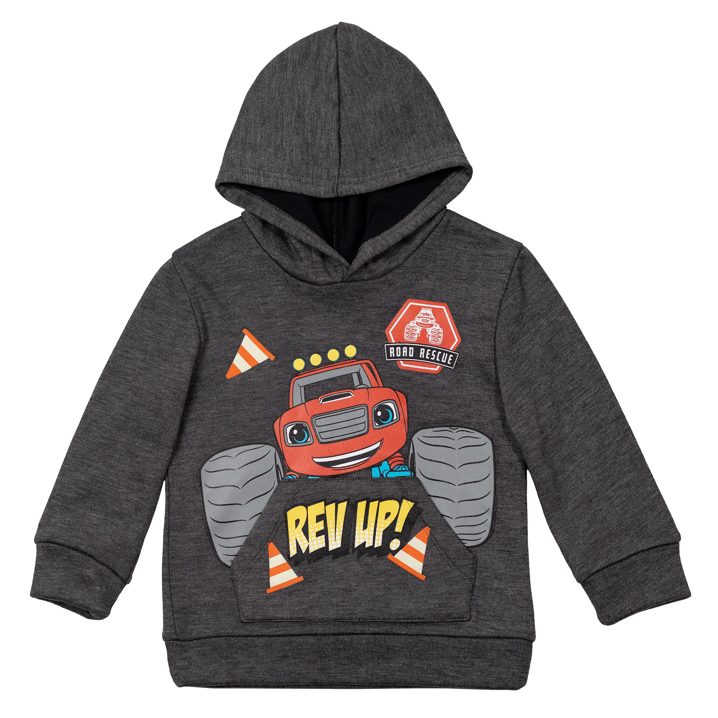 Blaze and the Monster Machines Boys Hoodie - Kids Cartoon Character Pullover Sweatshirt for Playdates & Outdoor Adventures