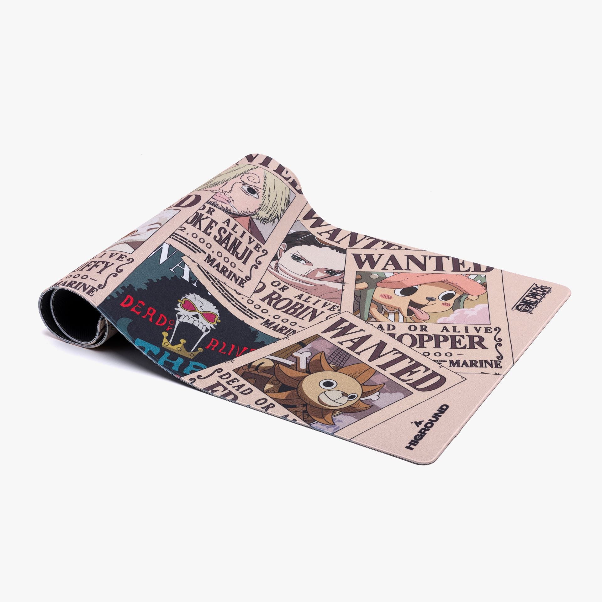 One Piece x HG Large Mousepad - Wanted Edition - Perfect for Gaming and Office Use