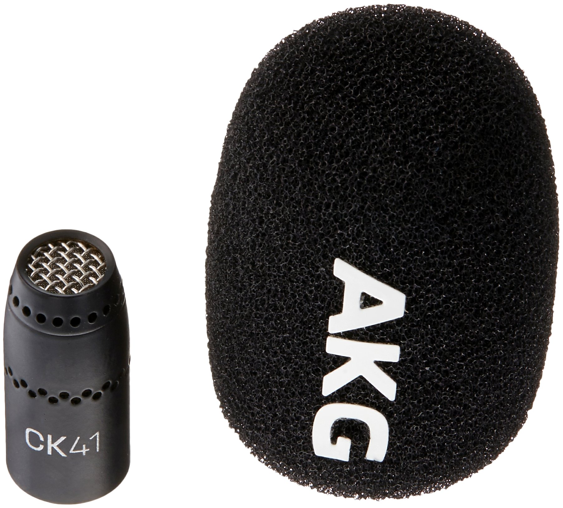 AKG CK41 Professional Cardioid Condenser Microphone Capsule - Studio Recording, Podcasting & Live Performance
