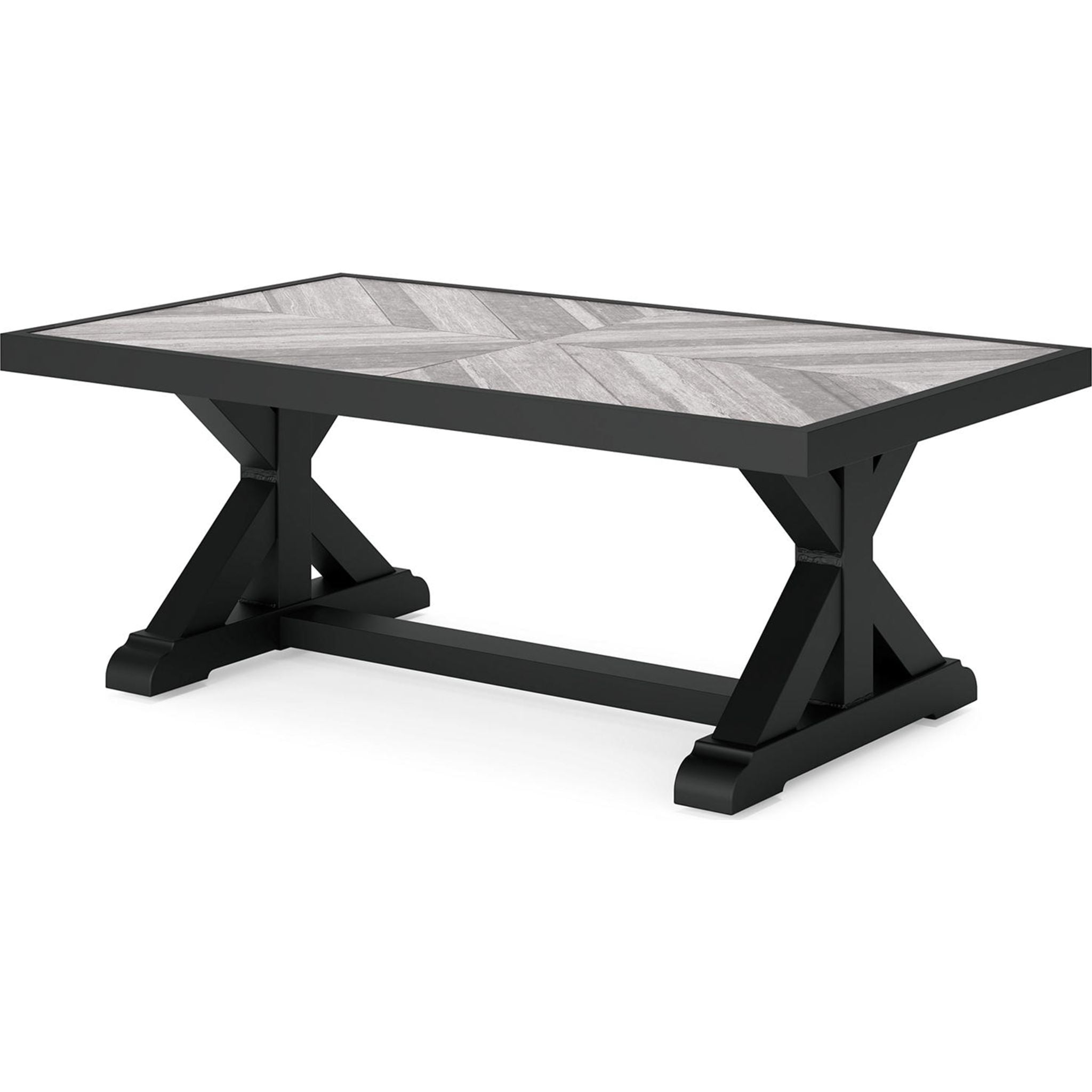 Beachcroft Outdoor Coffee Table - Weather-Resistant & Durable Patio Furniture for Garden, Poolside, and Backyard Relaxation