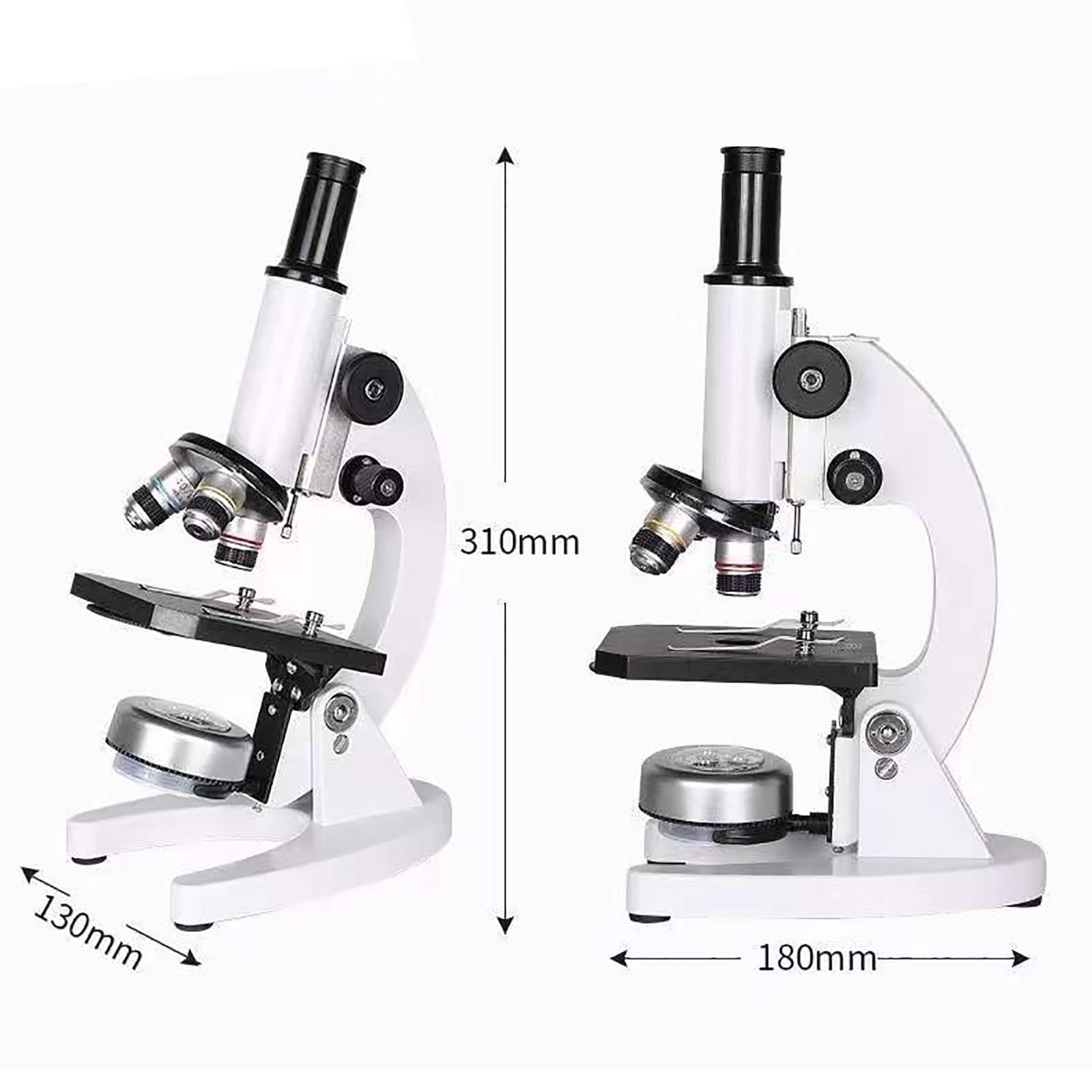 12000X-30000X High Power Monocular Microscope for Kids Science Experiments & Biology Learning - Professional Optical Microscope with Smartphone Adapter - Perfect for Home Schooling, Classroom Labs & STEM Education
