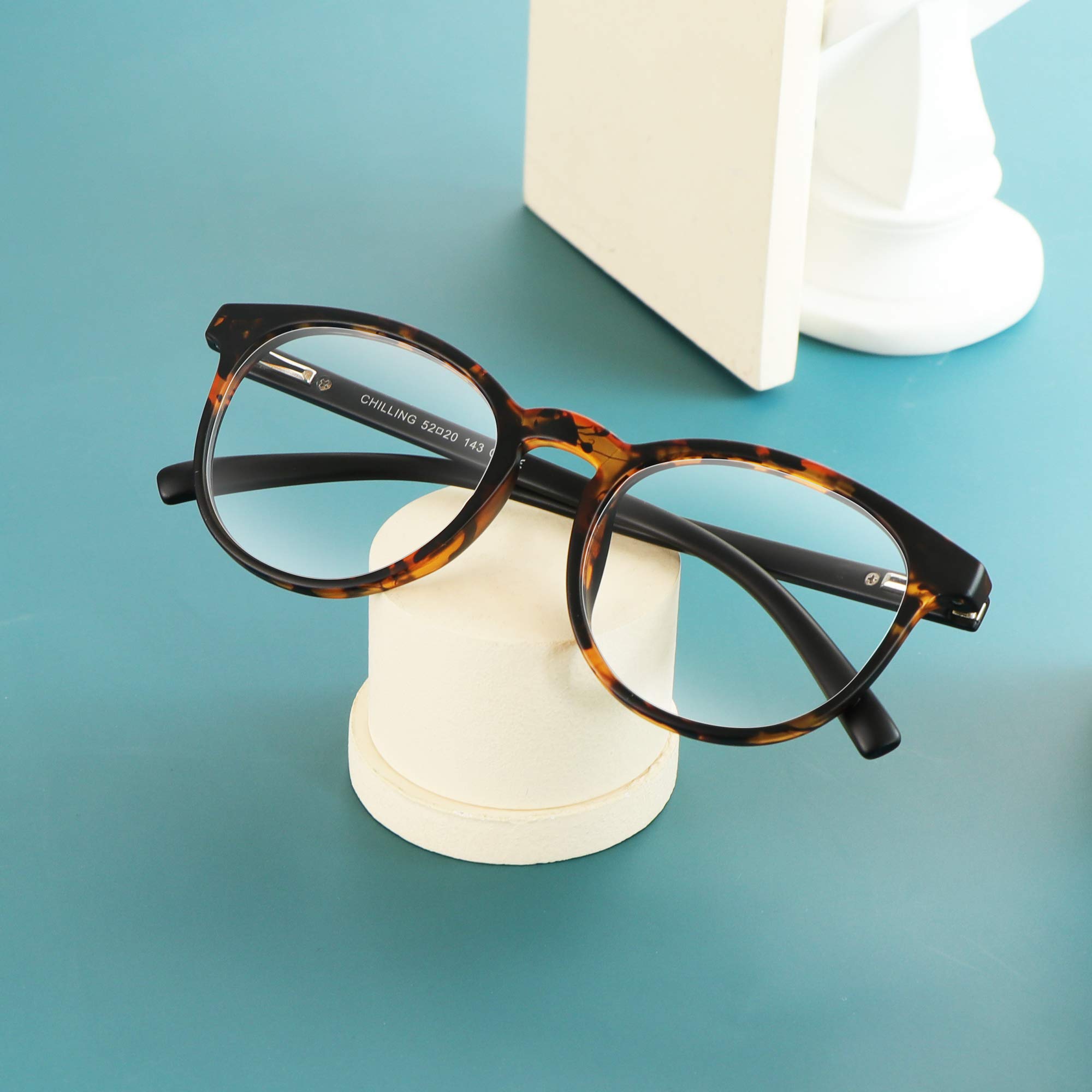 LifeArt Blue Light Blocking Glasses - Anti Eyestrain Computer & Gaming Glasses for Men & Women - Reduce Eye Fatigue for Work, Reading & Screen Time