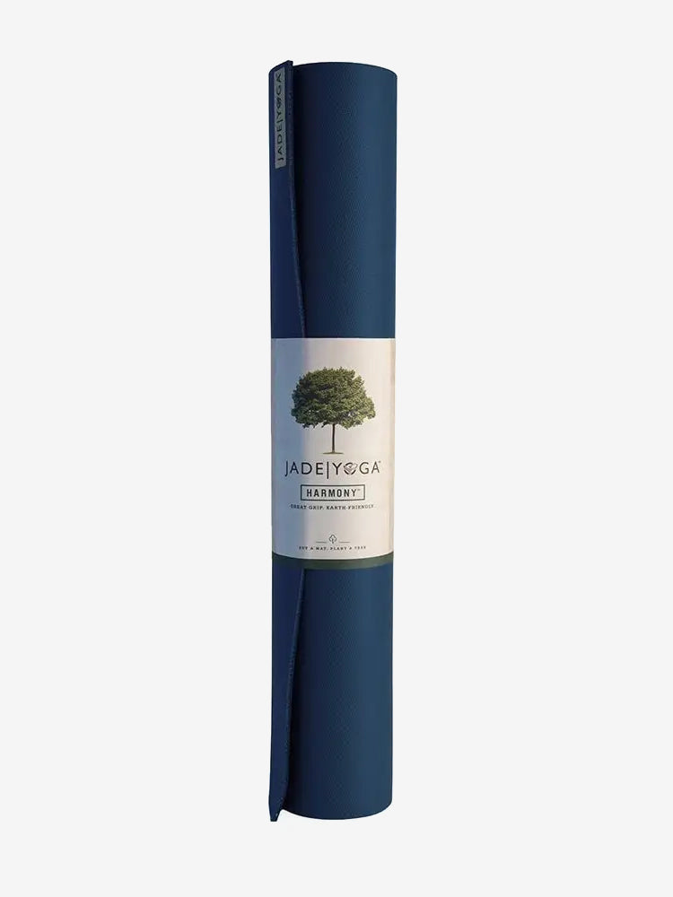 Premium Jade Yoga Harmony Mat 188cm - Eco-Friendly Natural Rubber Yoga Mat for Home & Studio Practice - Ideal for Hot Yoga, Pilates & Meditation