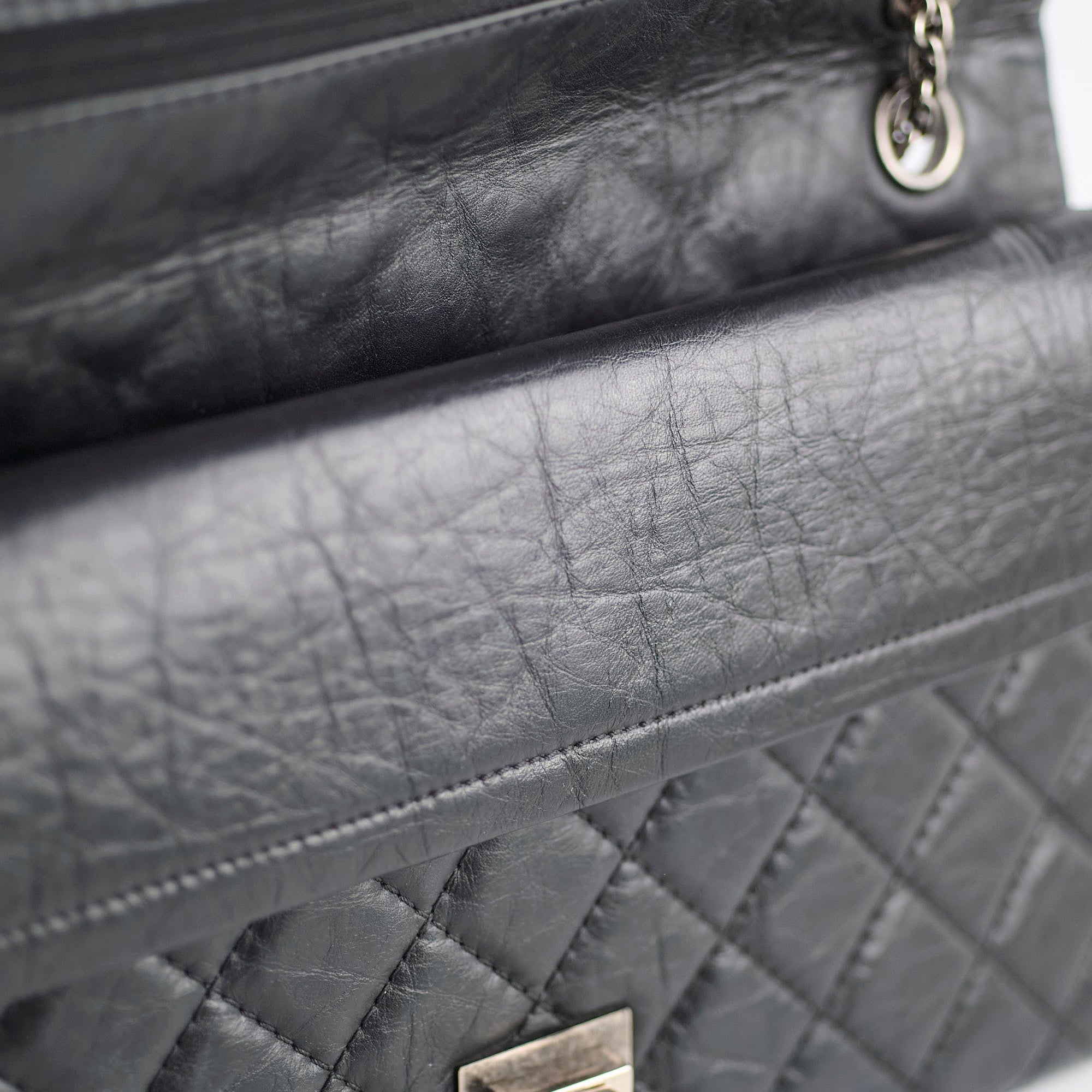 Chanel Reissue 226 Black Leather Flap Bag - Luxury Designer Handbag for Women | Perfect for Work, Evening Events & Special Occasions