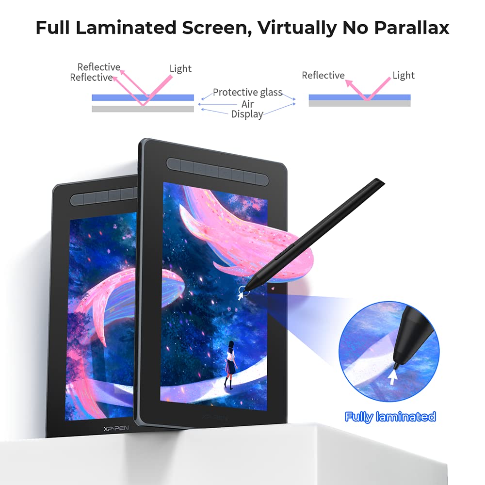 XP-PEN Artist12 2nd Generation Drawing Tablet with 11.6
