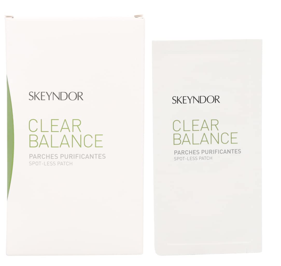 Skeyndor Purifying Patches - Pack of 24 (2x12) for Acne Treatment & Skin Detox | Perfect for Oily & Problem Skin Care Routine