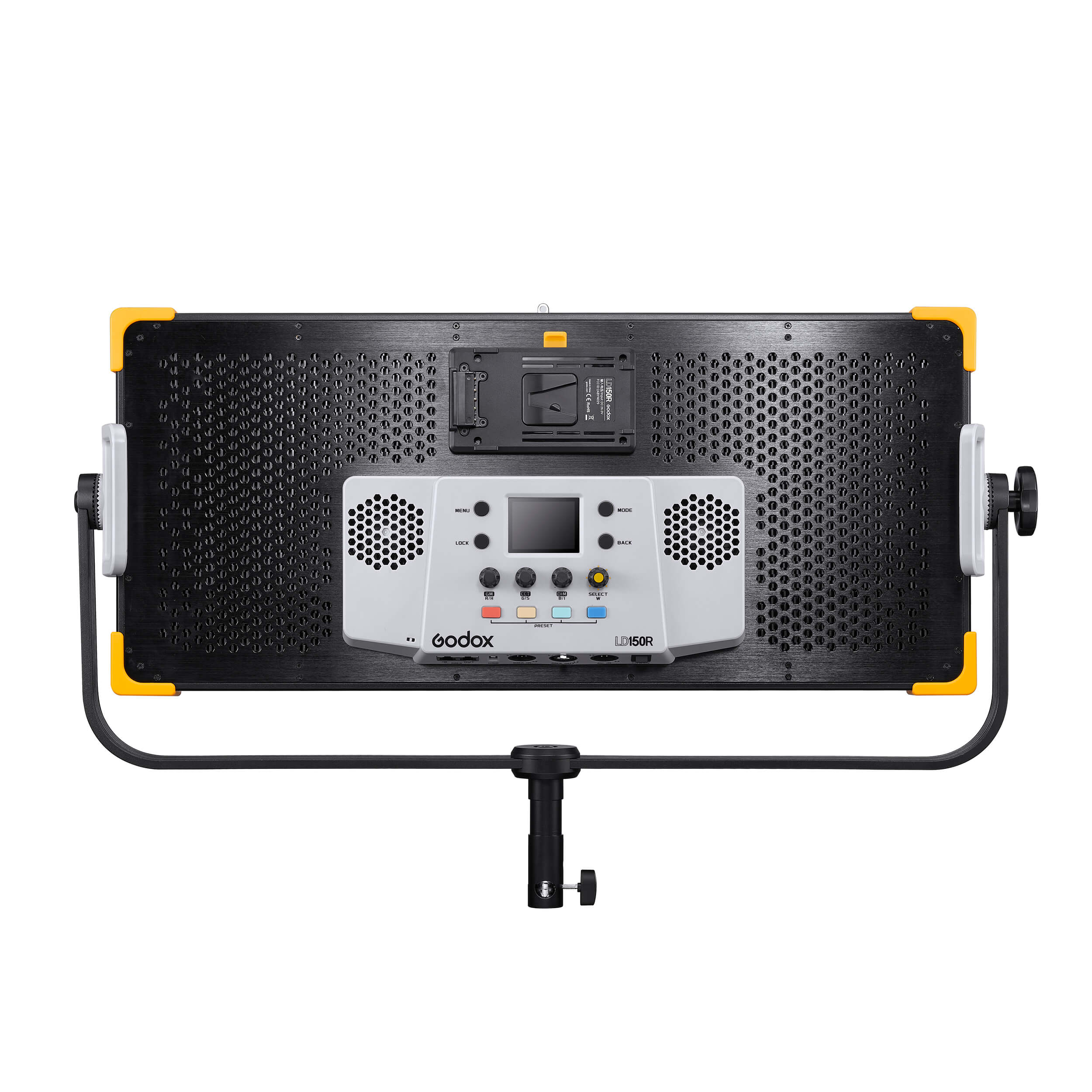 LD150R 2500K-8500K Adjustable RGB LED Panel Light for News, Live Video & Photography Studio Lighting - Perfect for YouTube, TikTok, and Professional Streaming Setups